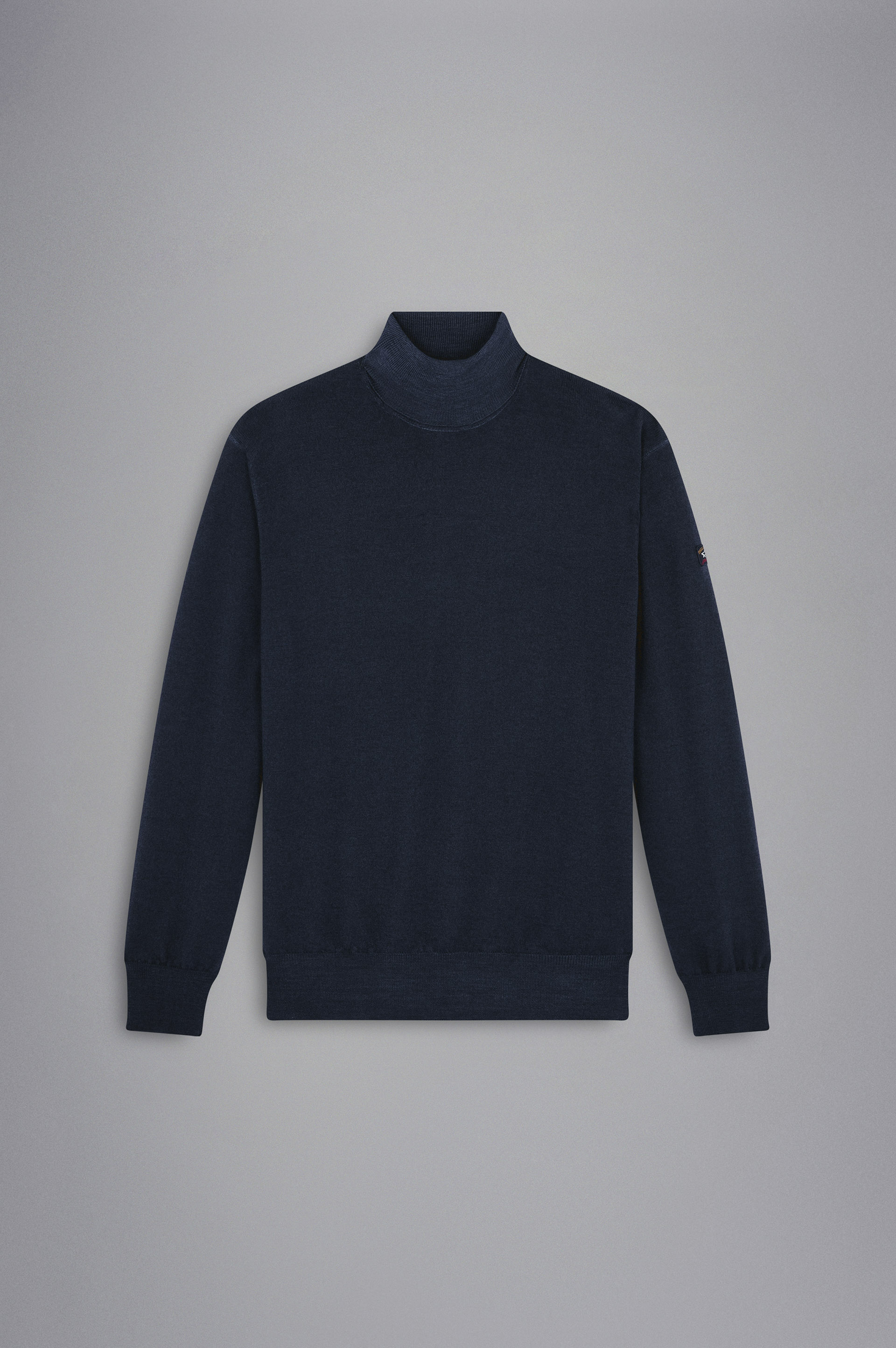 Garment dyed extra-fine Merino Wool Turtleneck Sweater image number 1