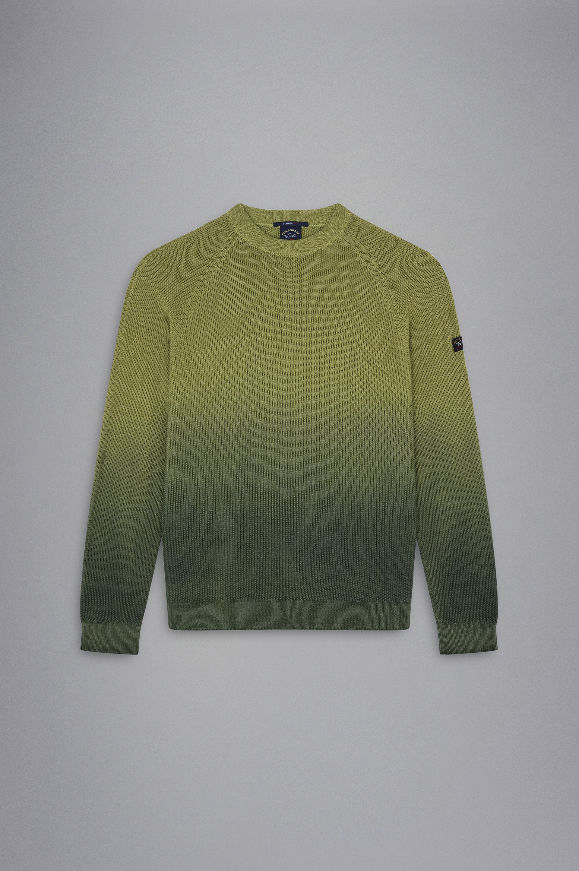 Garment dyed Summer Wool crewneck Sweater image number 1