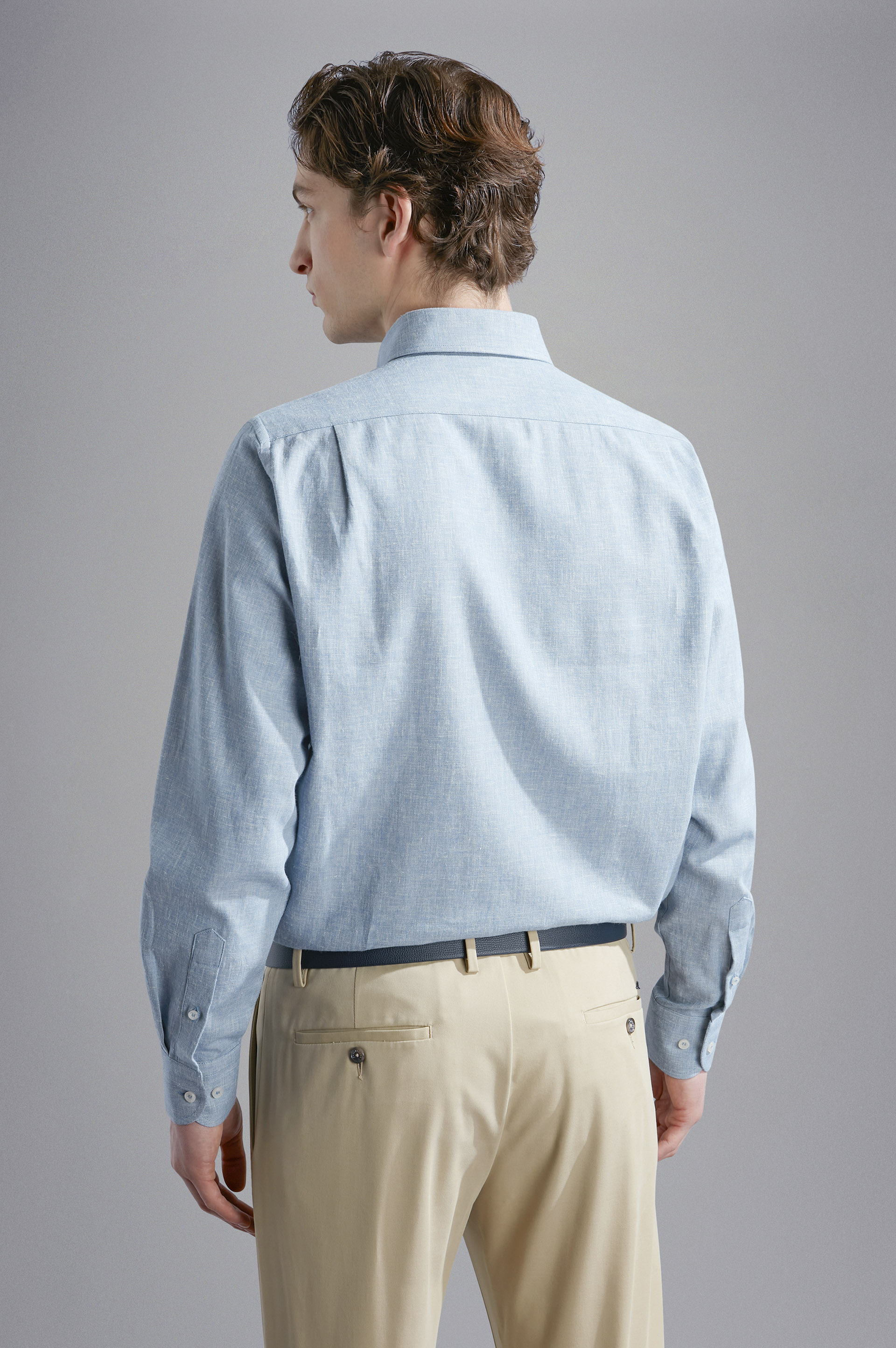 Cotton linen cashmere Shirt image number 3 Cotton linen cashmere Shirt image number 3