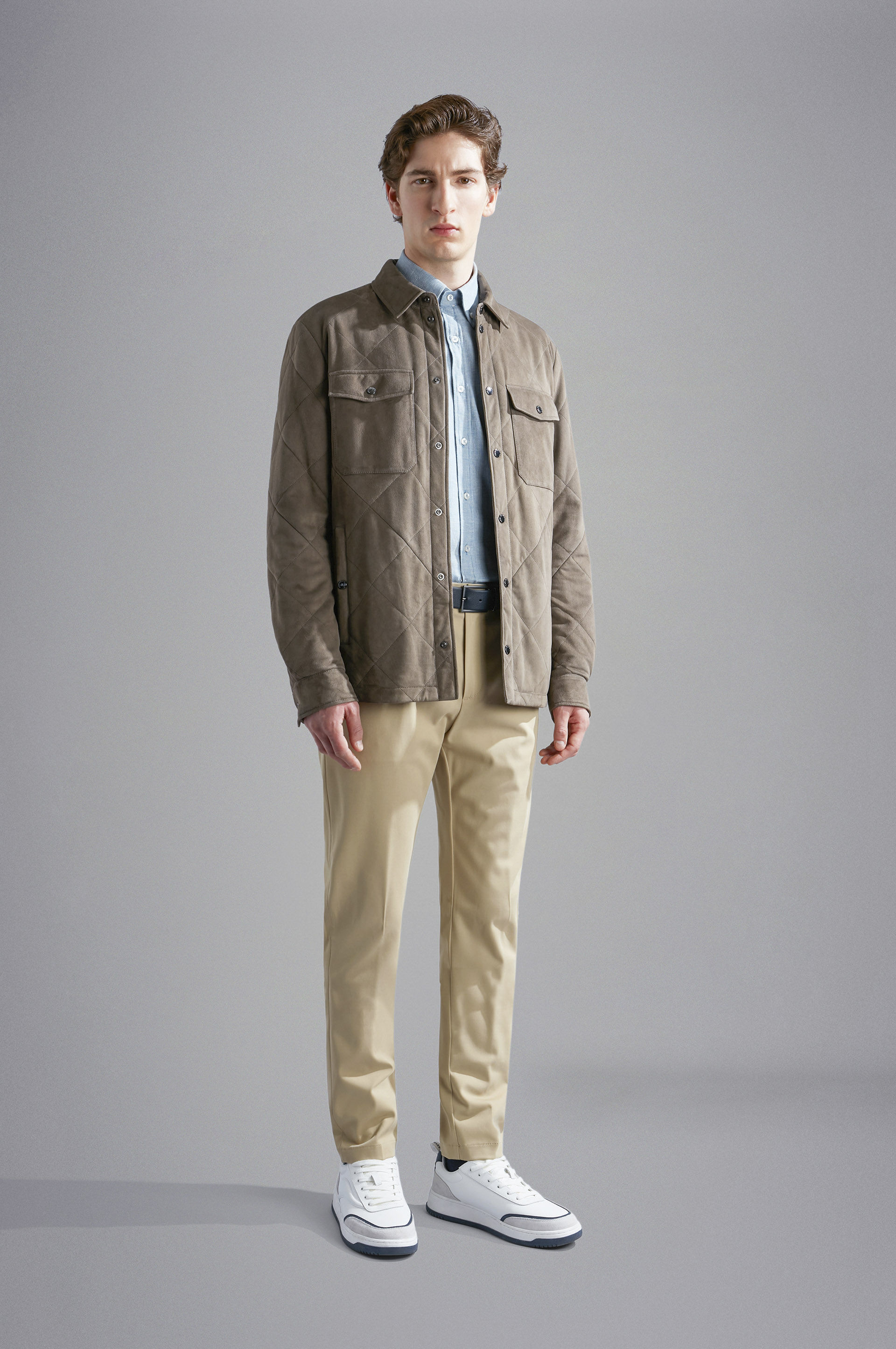 Cotton linen cashmere Shirt image number 2 Cotton linen cashmere Shirt image number 2