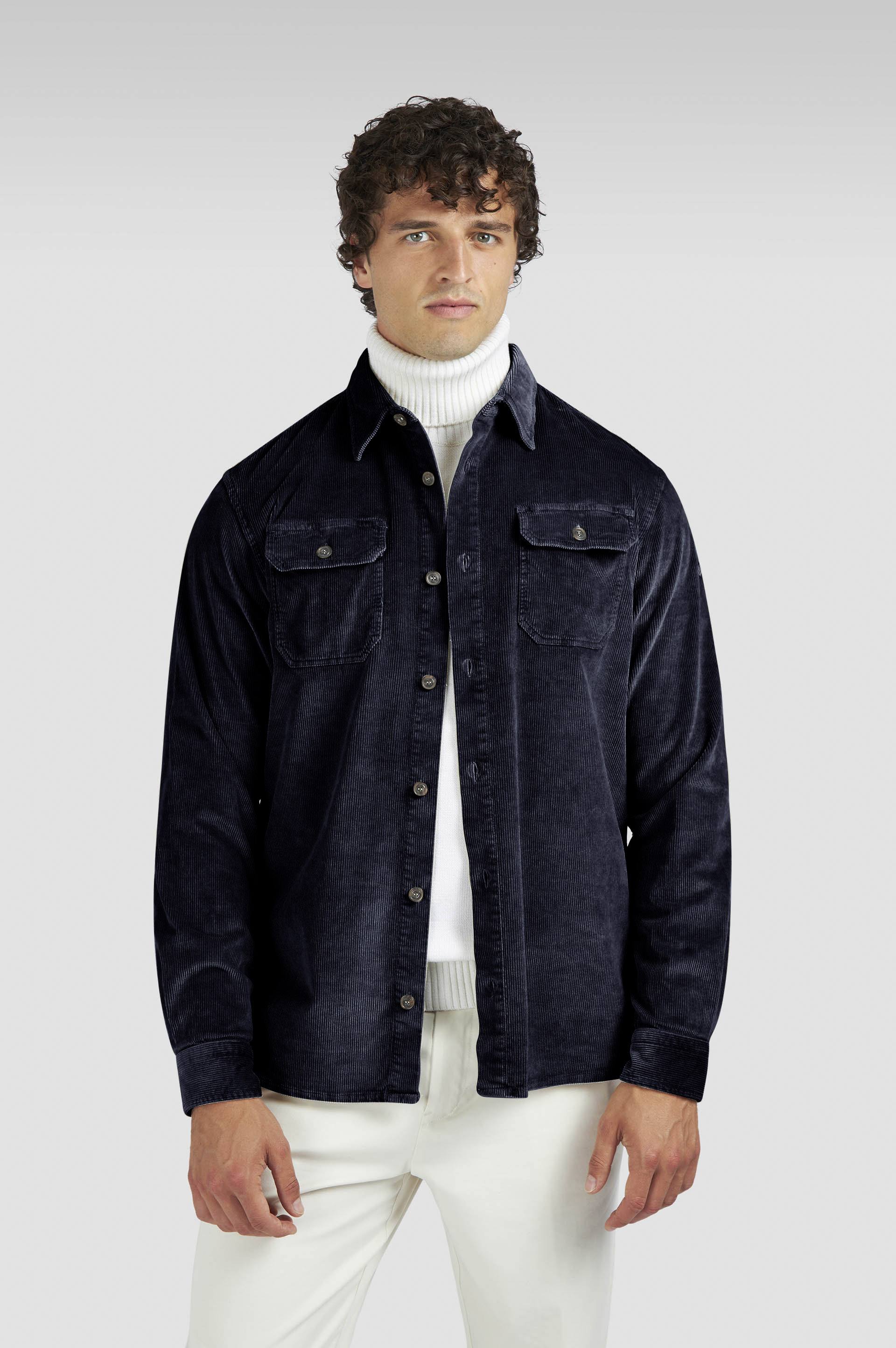 Velvet Overshirt image number 0 Velvet Overshirt image number 0