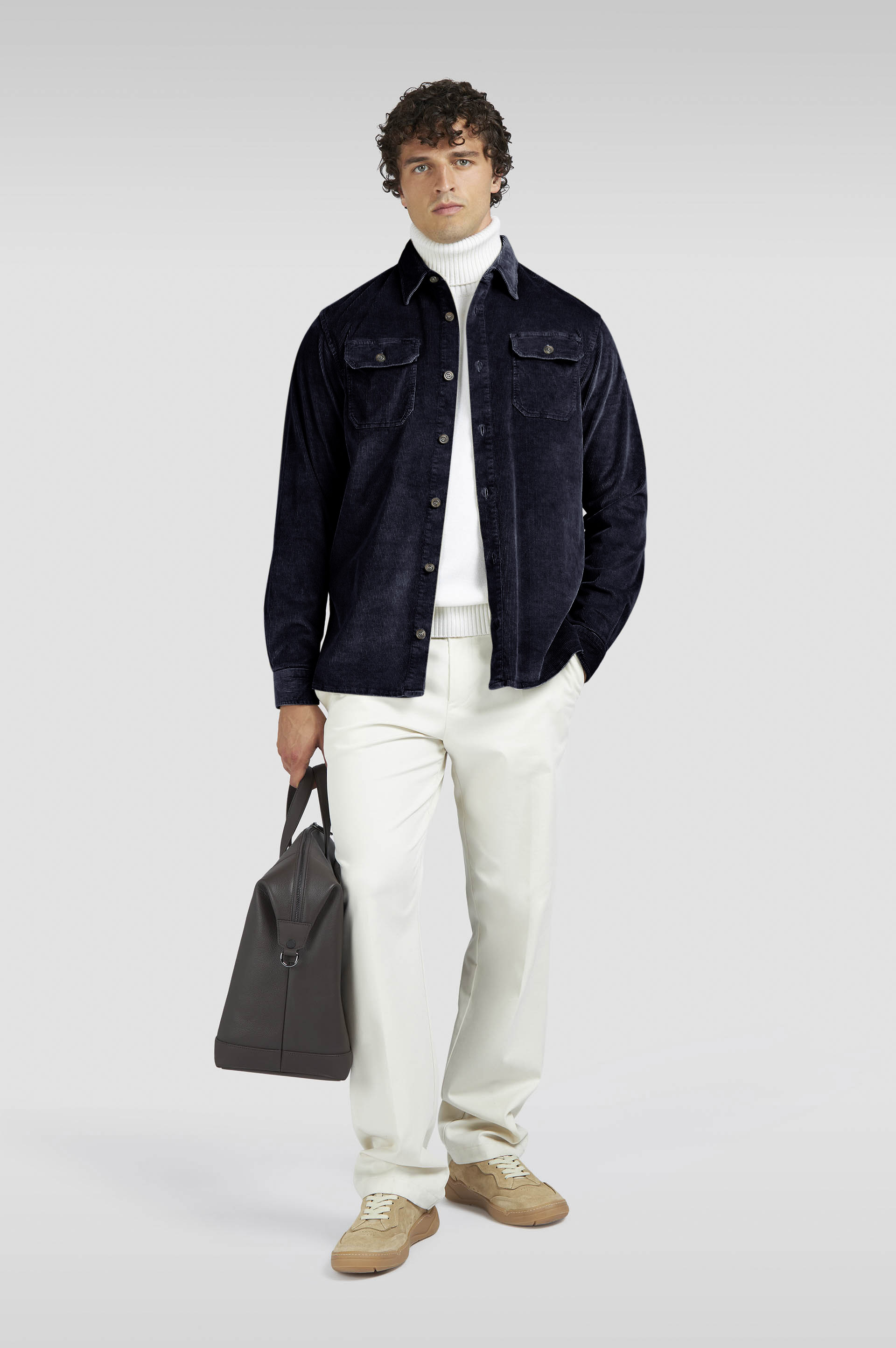 Velvet Overshirt image number 2 Velvet Overshirt image number 2