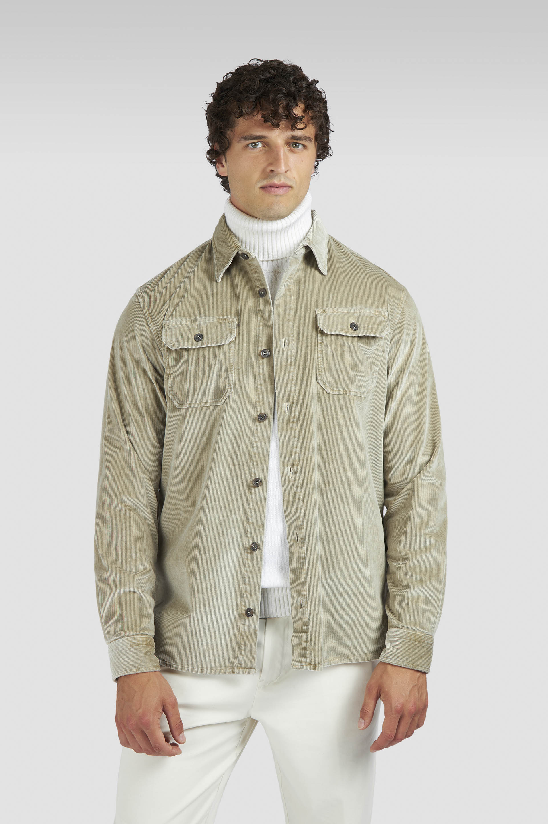Velvet Overshirt image number 0 Velvet Overshirt image number 0