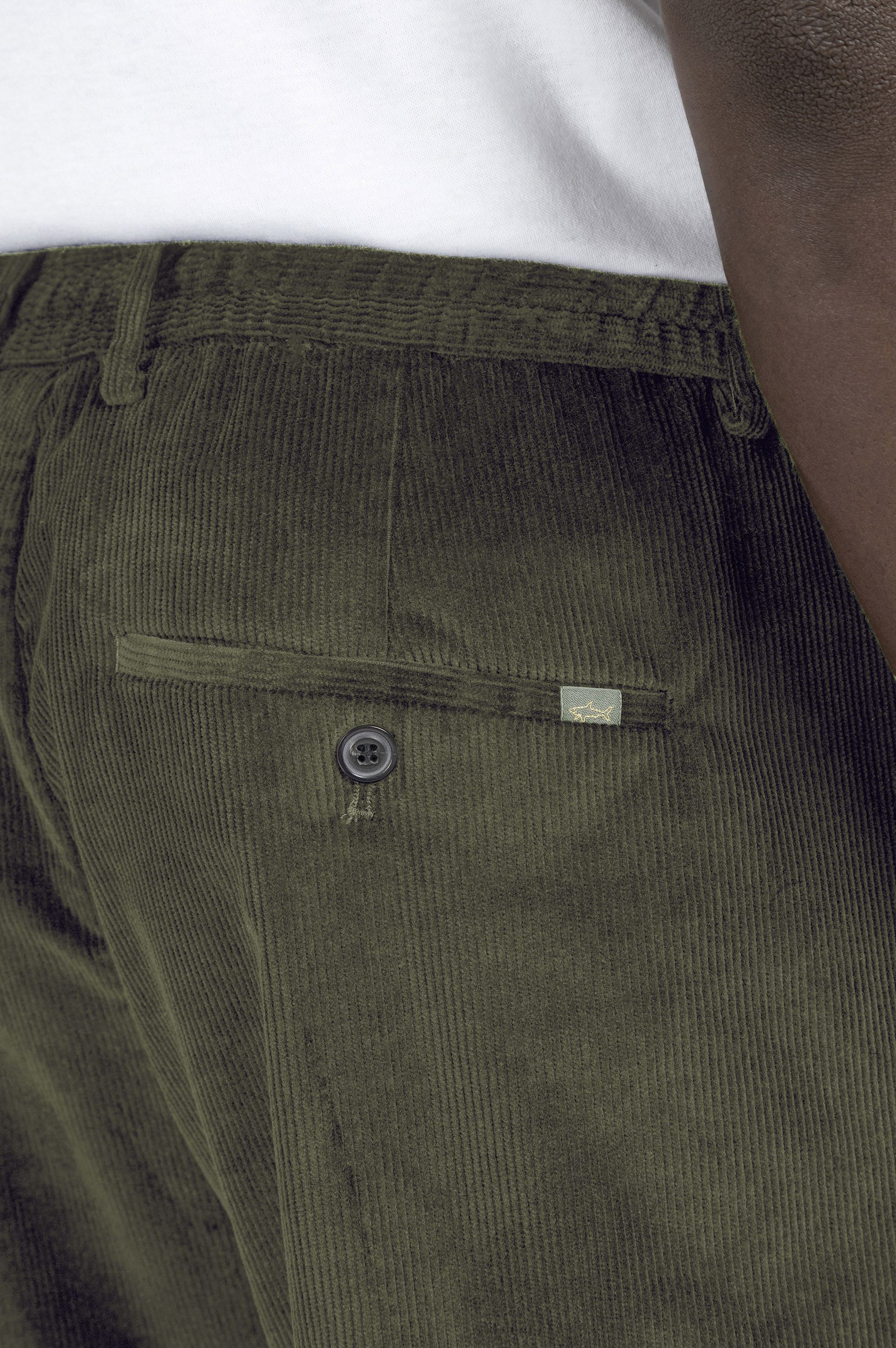 Velvet chino Trousers image number 4