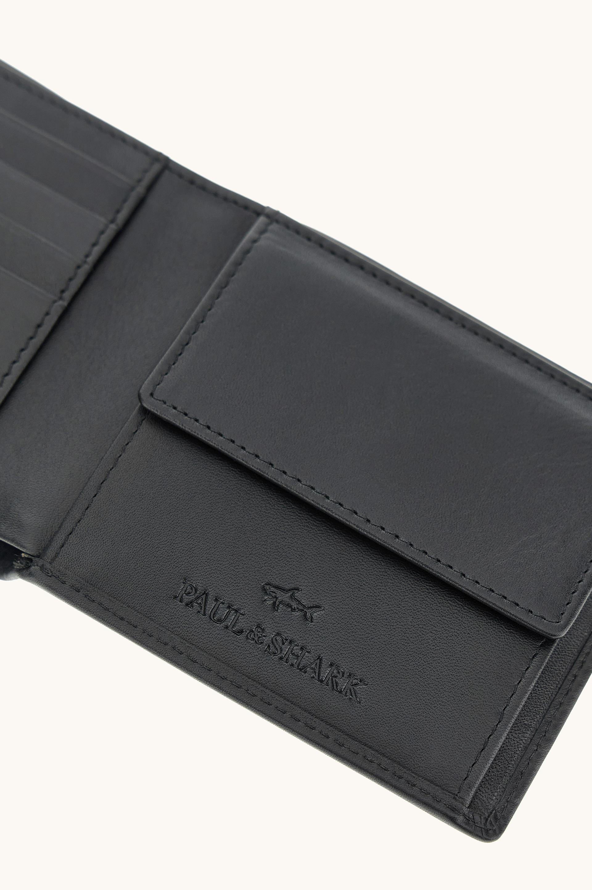 Portafoglio billfold in pelle image number 3