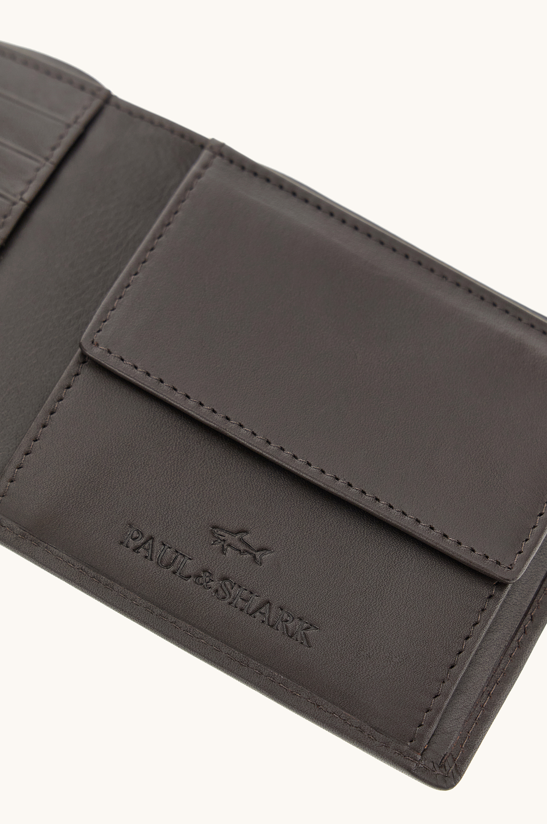 Portafoglio billfold in pelle image number 3