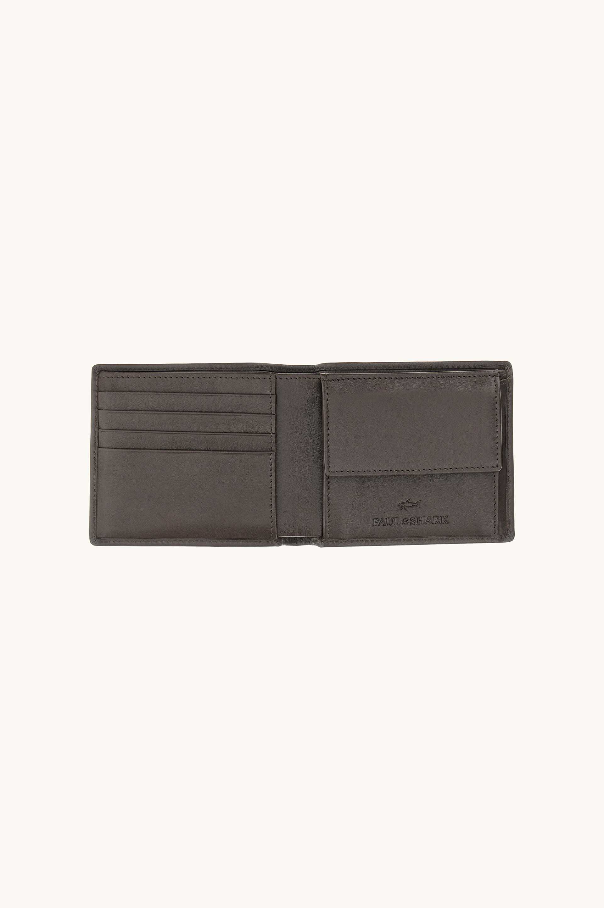 Portafoglio billfold in pelle image number 1