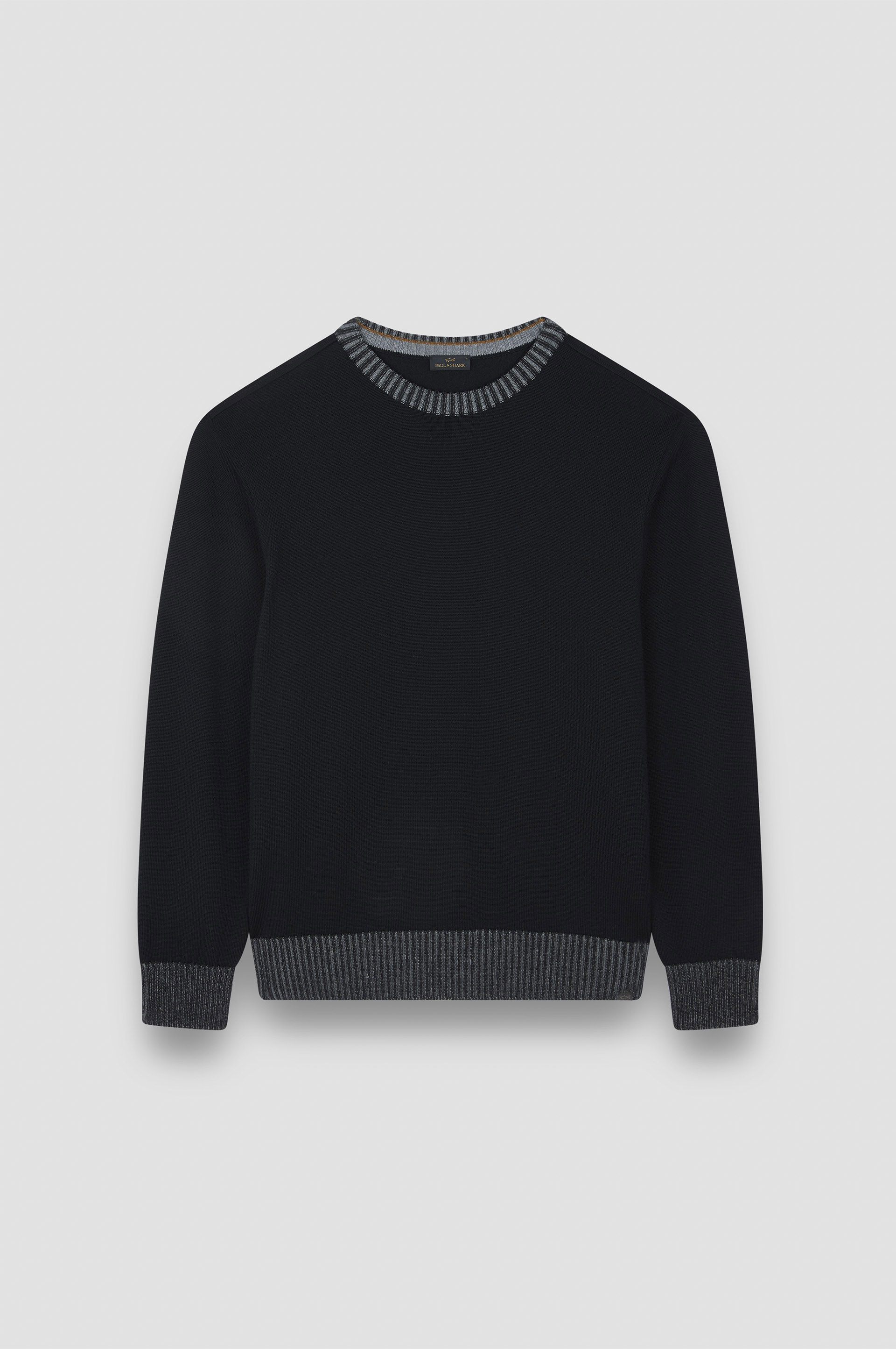 Soft Cool Touch wool crewneck Sweater image number 1