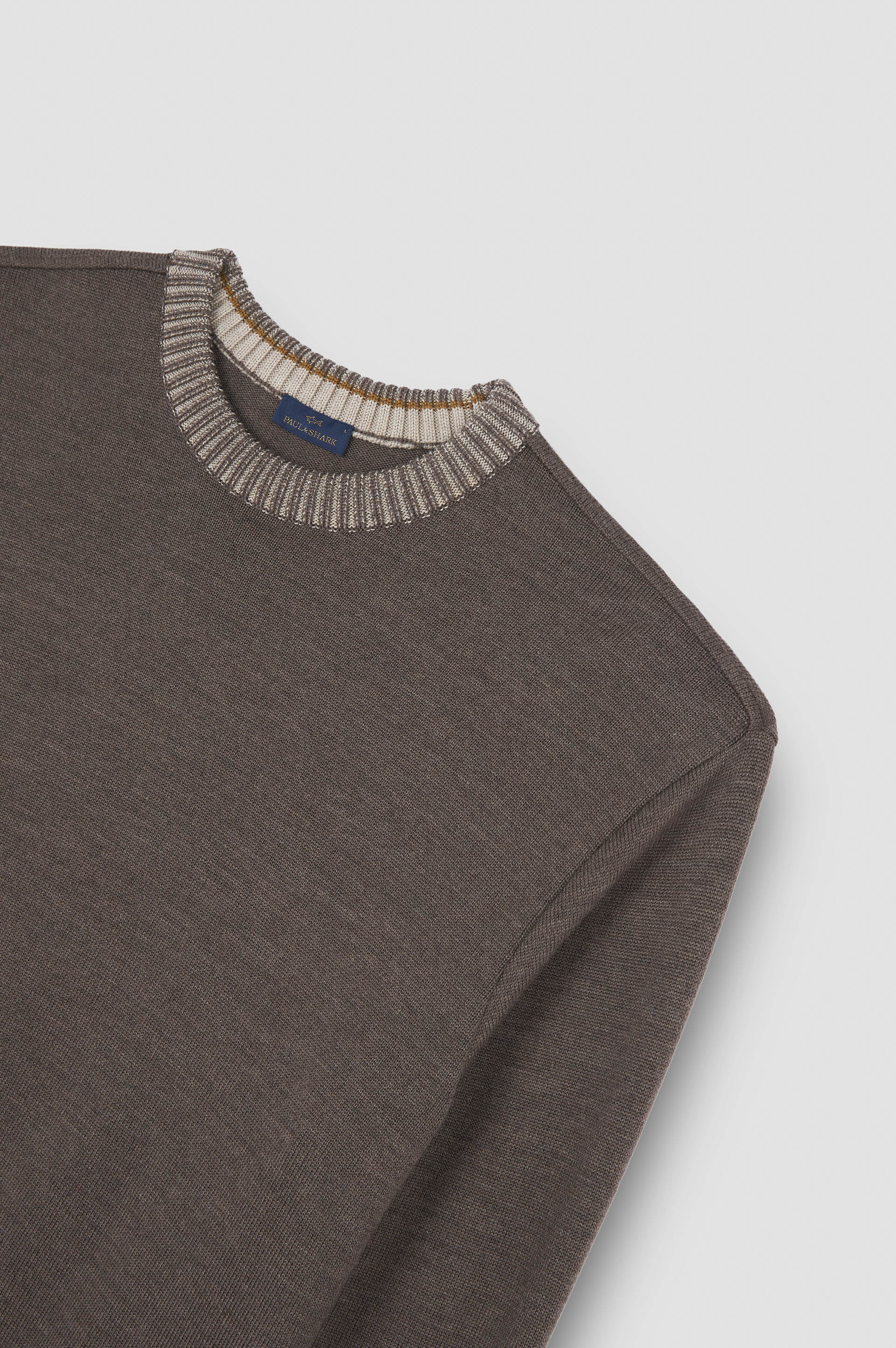 Soft Cool Touch wool crewneck Sweater image number 5
