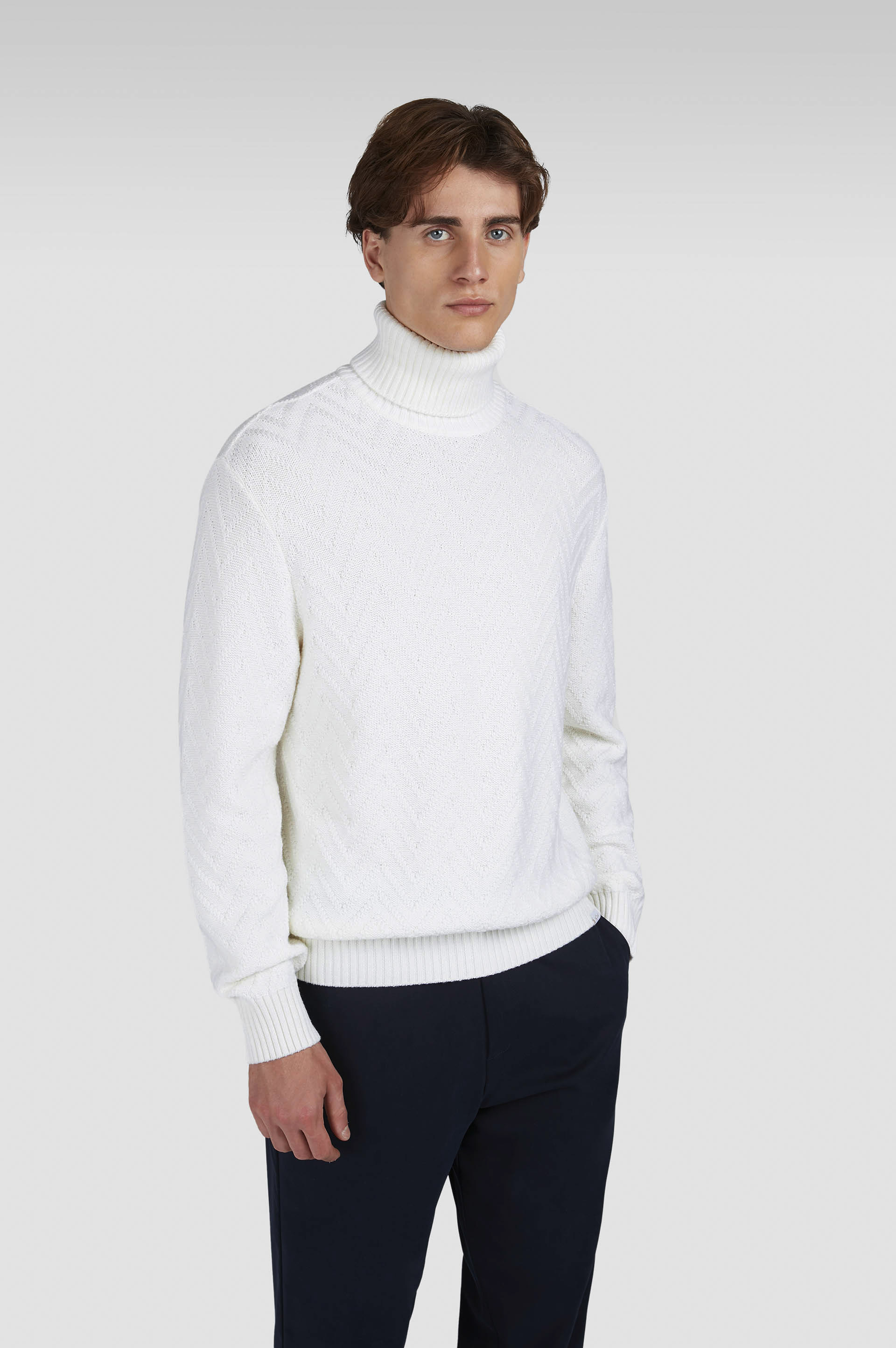 Merino Wool turtleneck sweater image number 0 Merino Wool turtleneck sweater image number 0