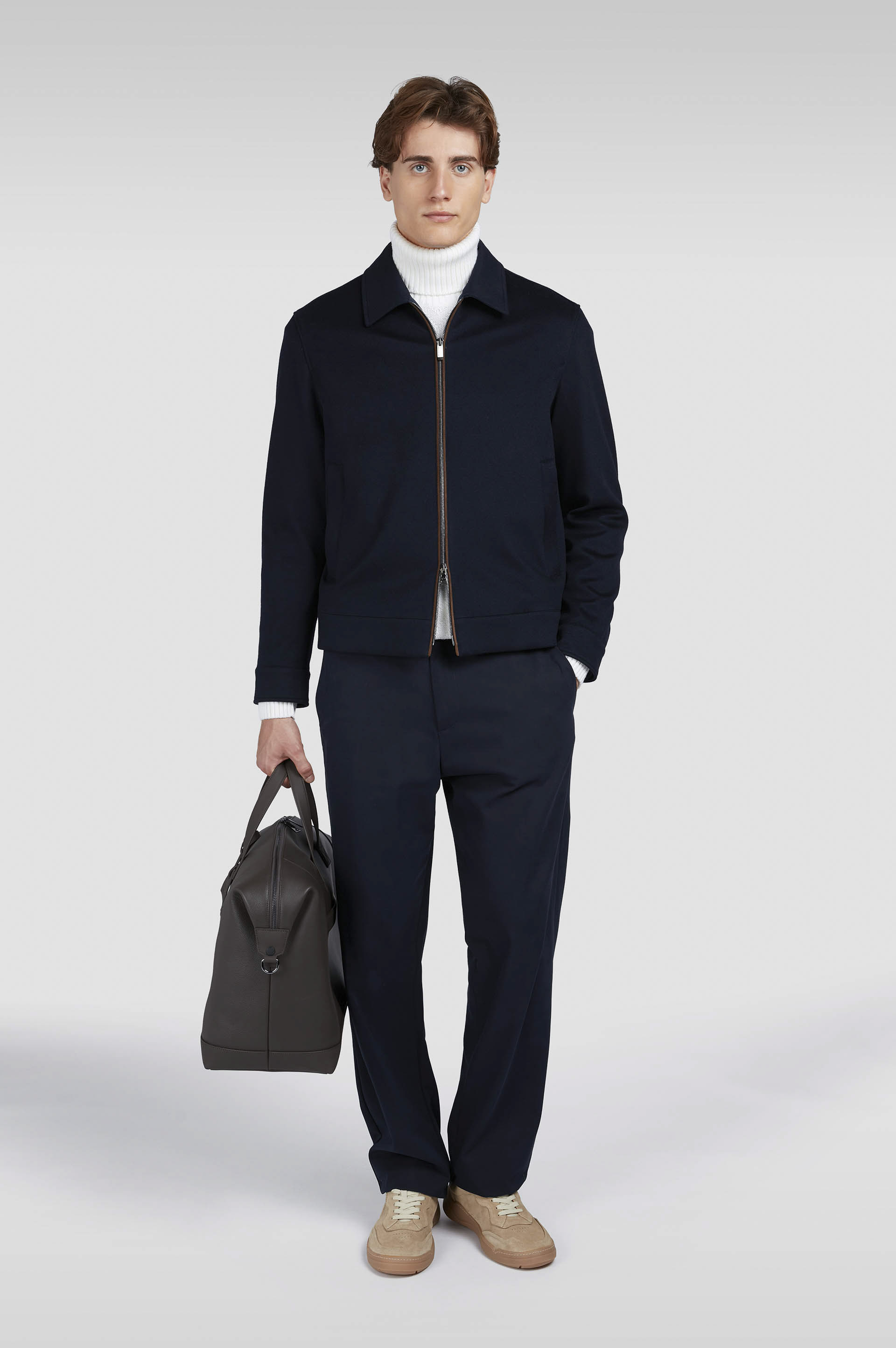 Merino Wool turtleneck sweater image number 2 Merino Wool turtleneck sweater image number 2