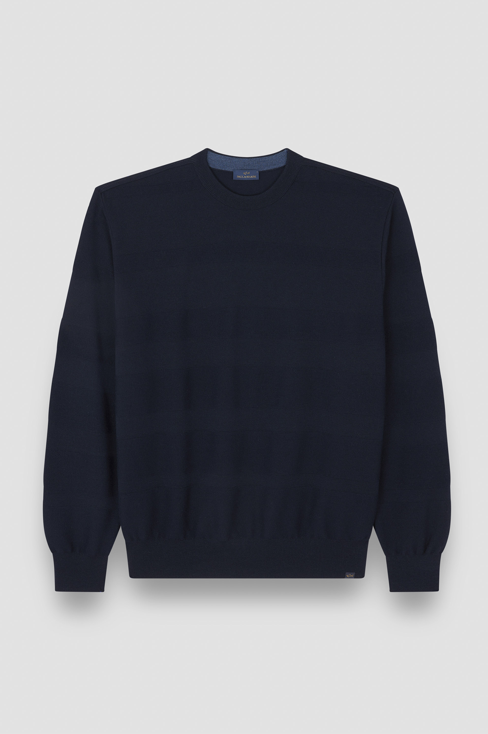 Soft Cool Touch wool crewneck Sweater image number 1
