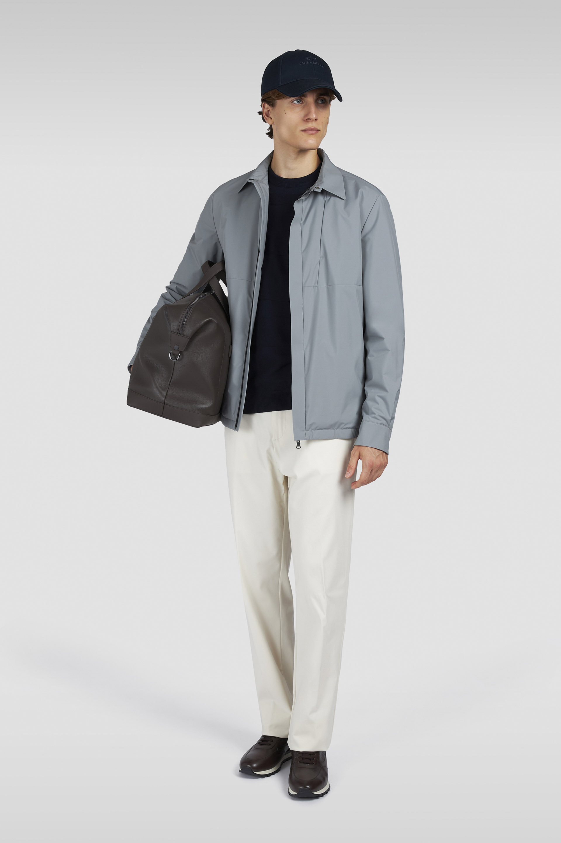 Soft Cool Touch wool crewneck Sweater image number 2