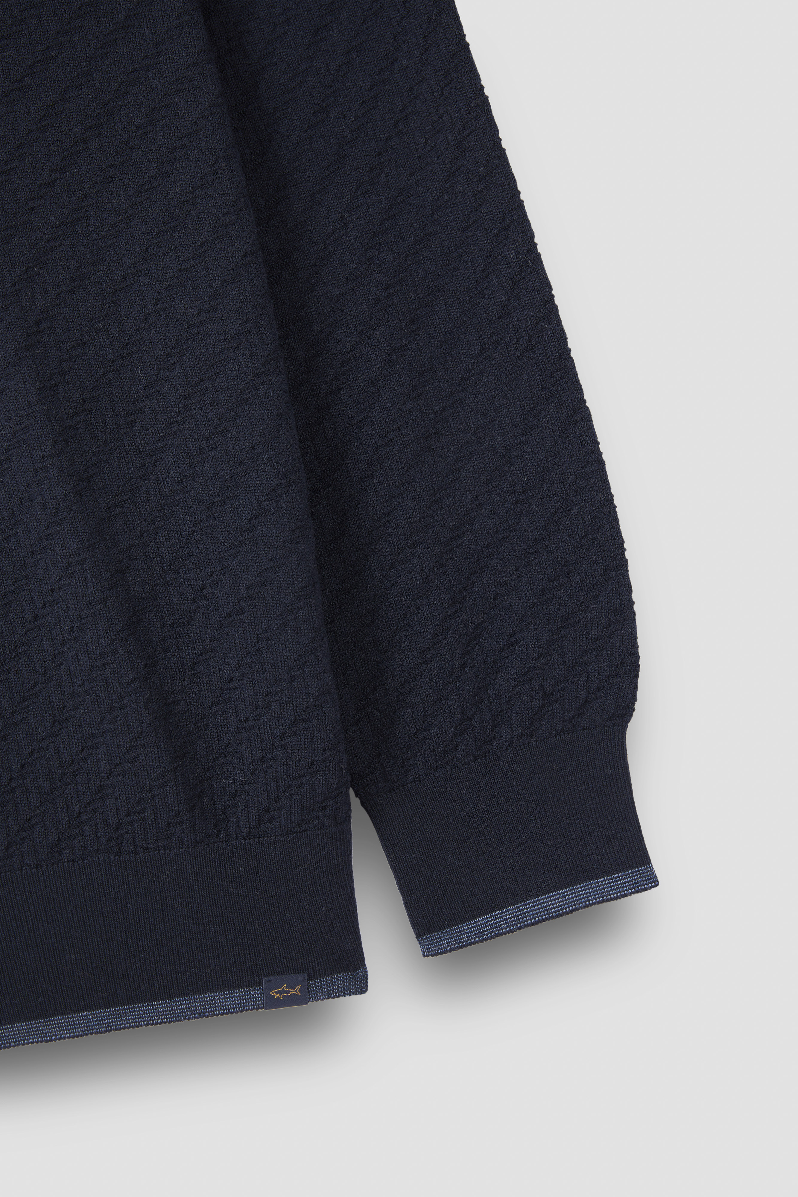 Suéter de cuello redondo en lana Merino extrafina image number 6