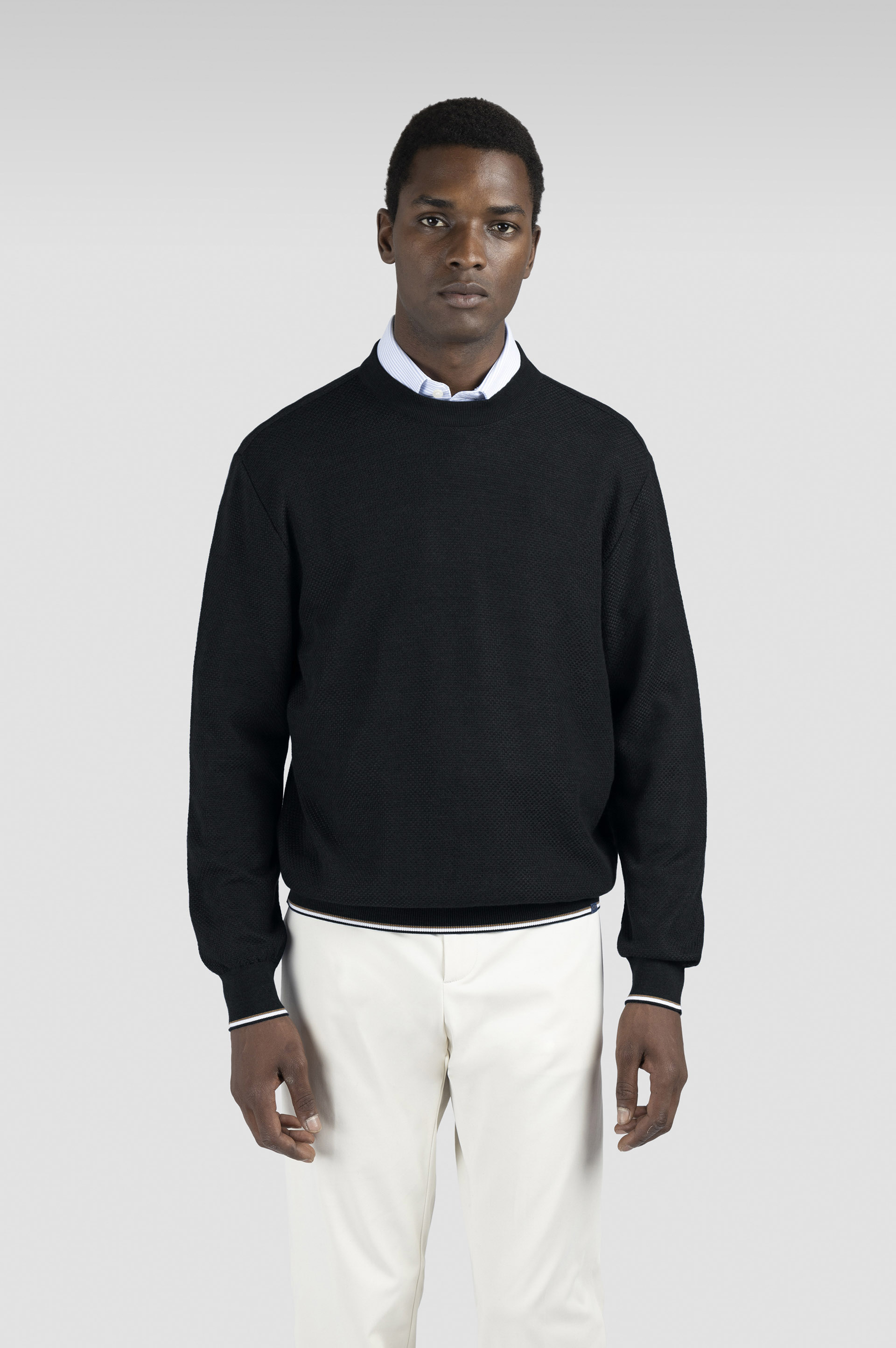 Extra Soft Wool crewneck sweater image number 0