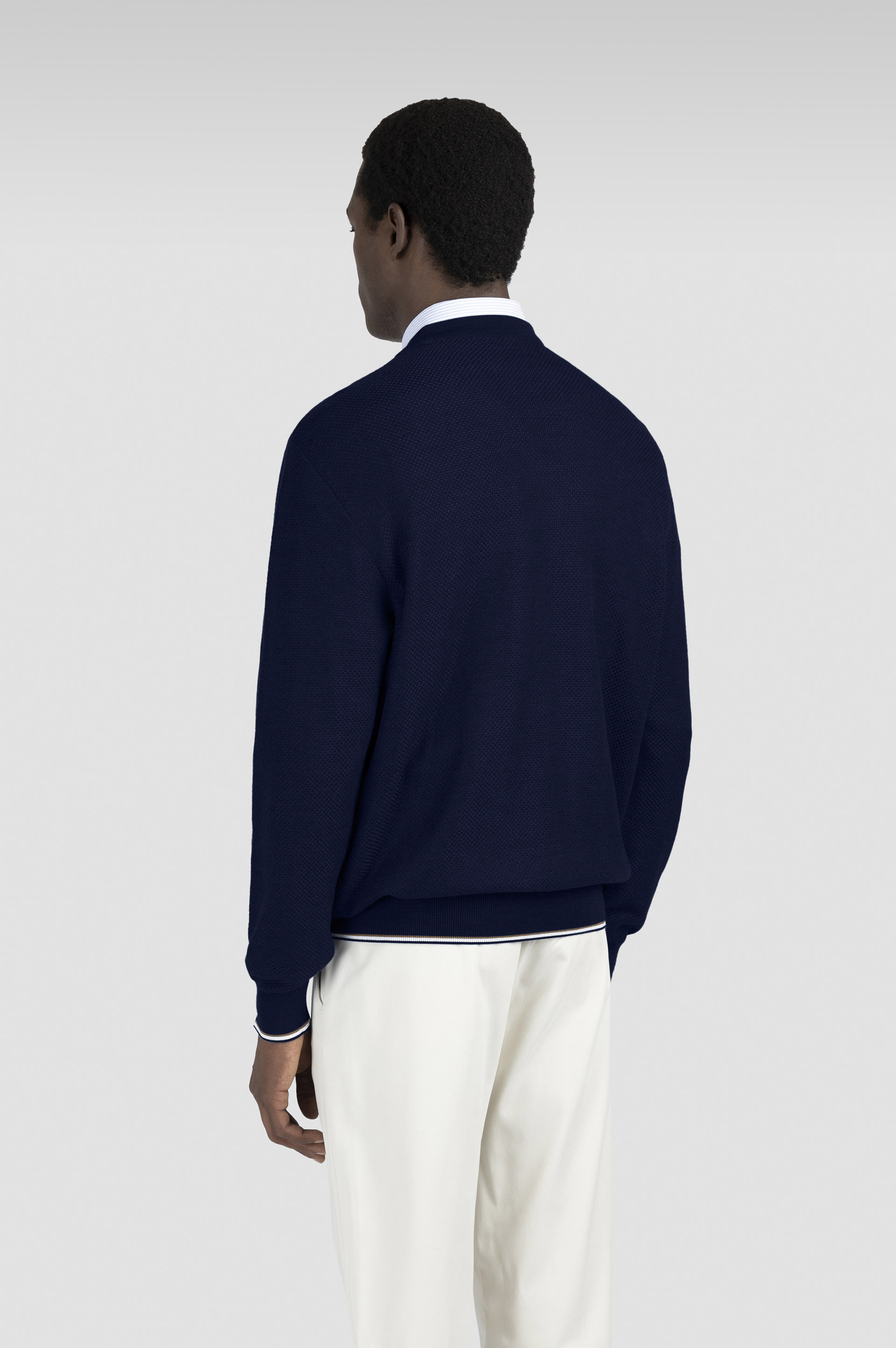 Extra Soft Wool crewneck sweater image number 3