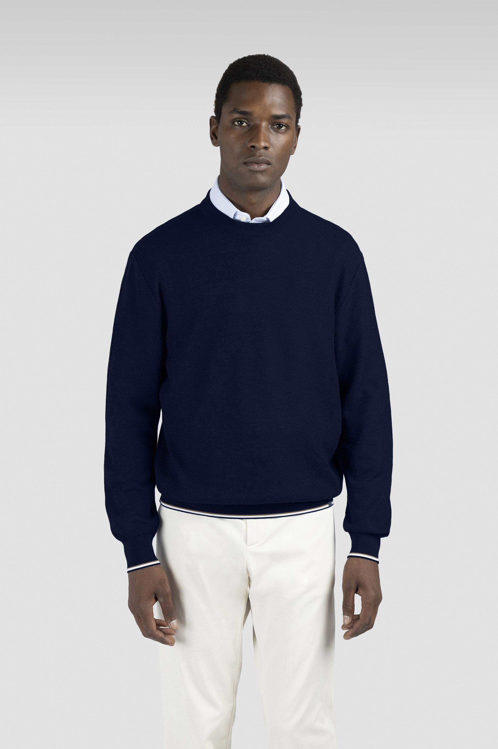 Extra Soft Wool crewneck sweater image number 0