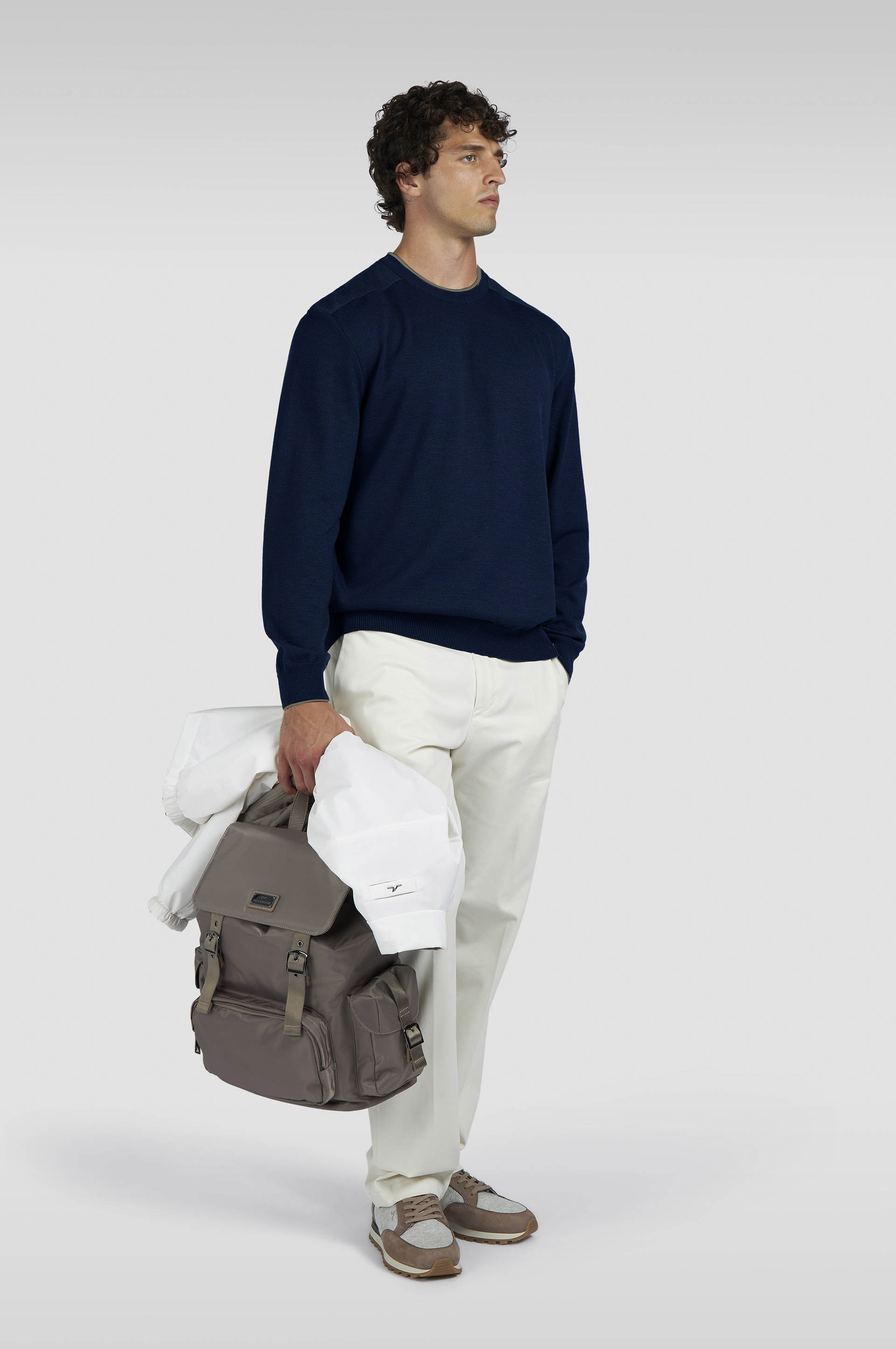 Merino Extrafine crewneck sweater image number 2