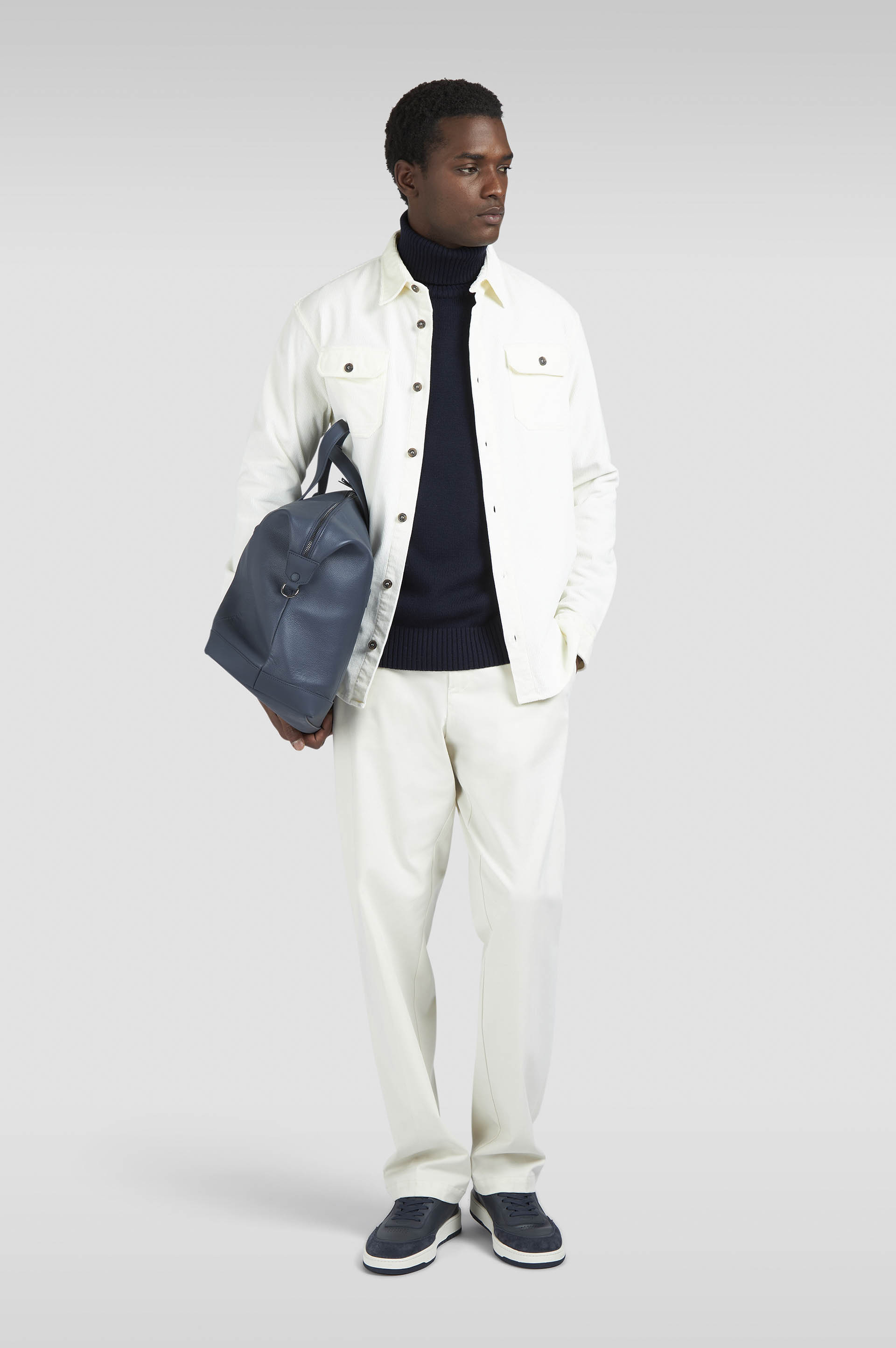 Soft Cool Touch wool turtleneck image number 2