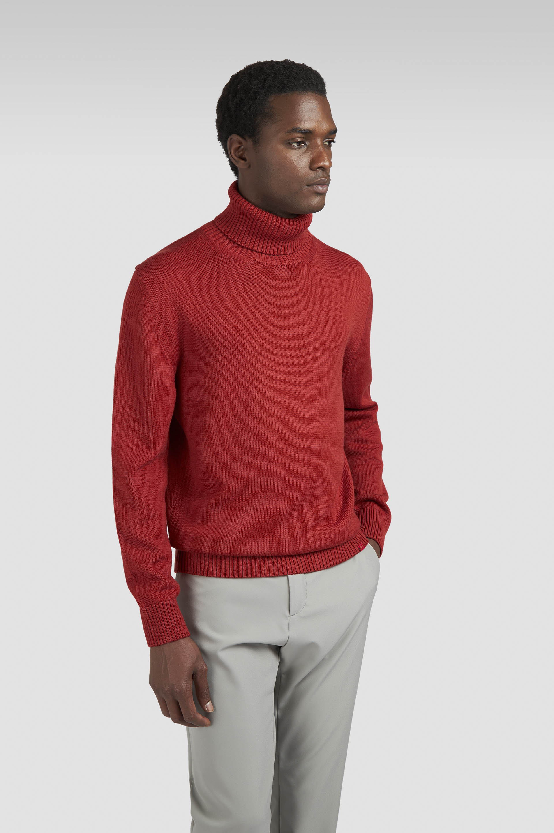 Soft Cool Touch wool turtleneck image number 0