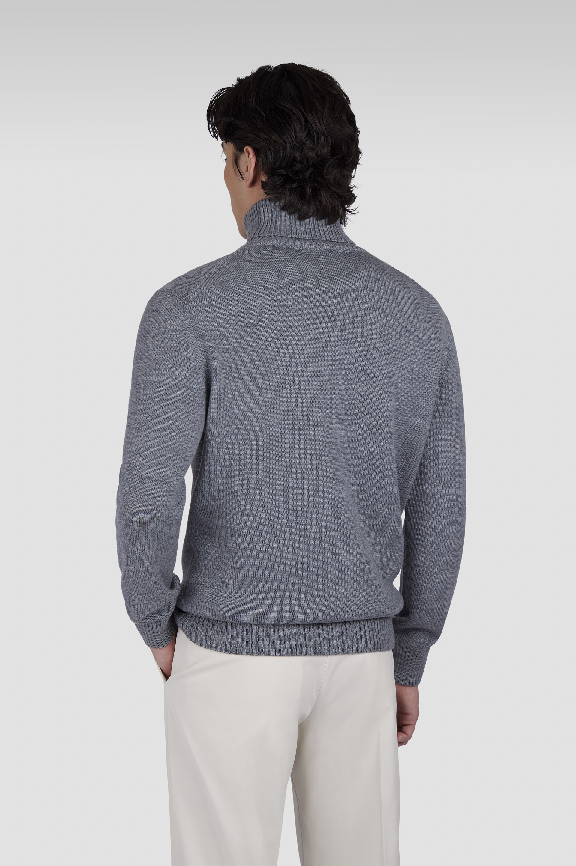 Soft Cool Touch wool turtleneck image number 3