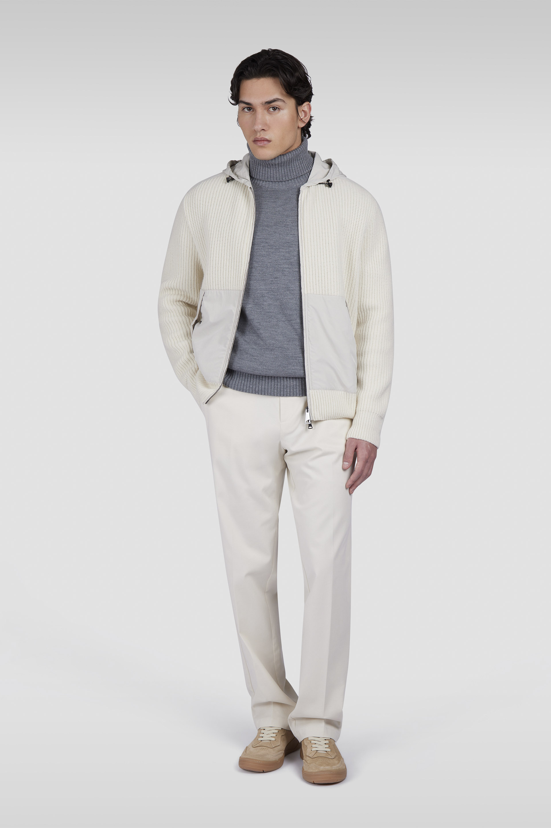 Soft Cool Touch wool turtleneck image number 2