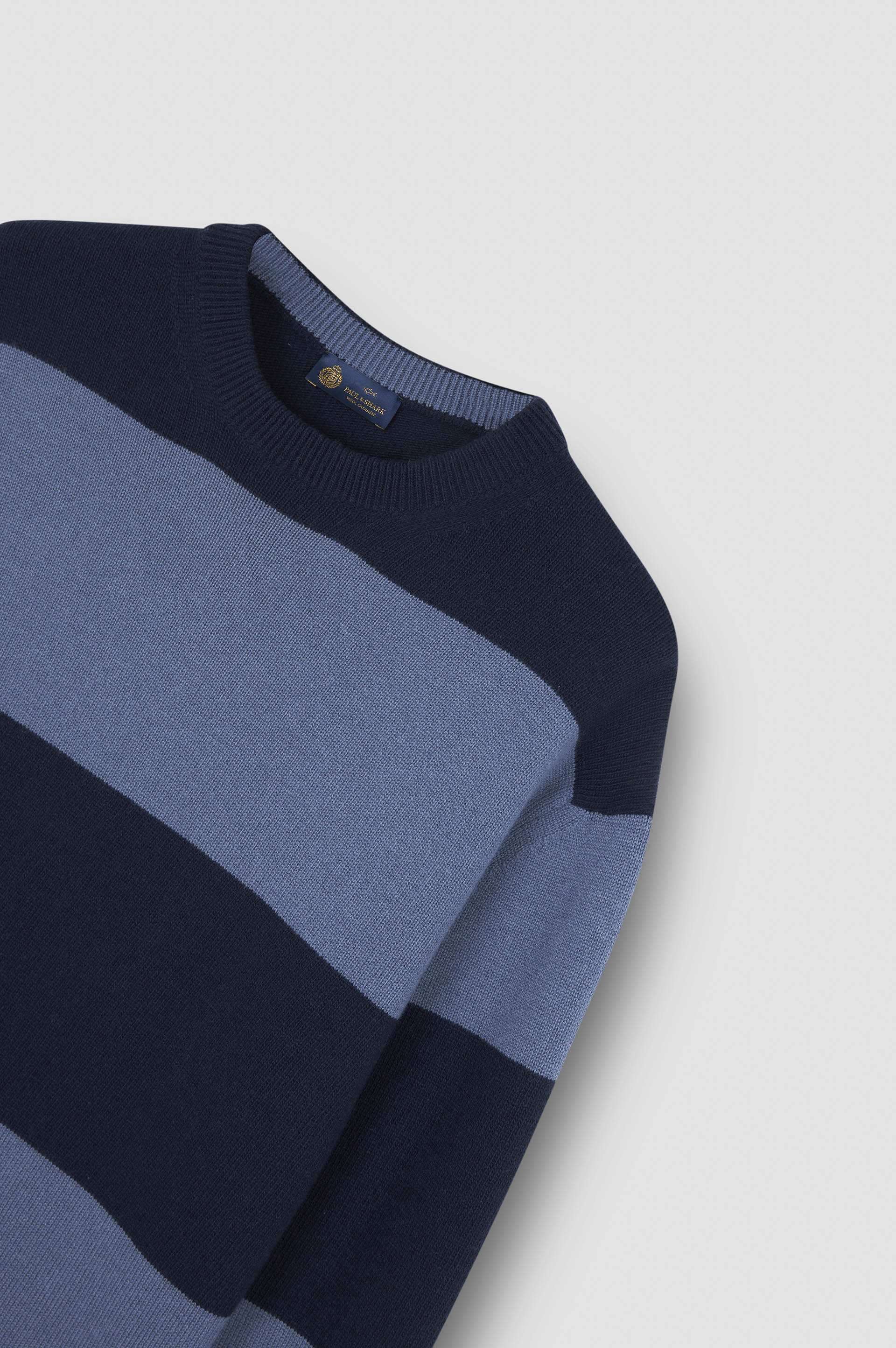 Wool and cashmere crewneck sweater image number 5 Wool and cashmere crewneck sweater image number 5