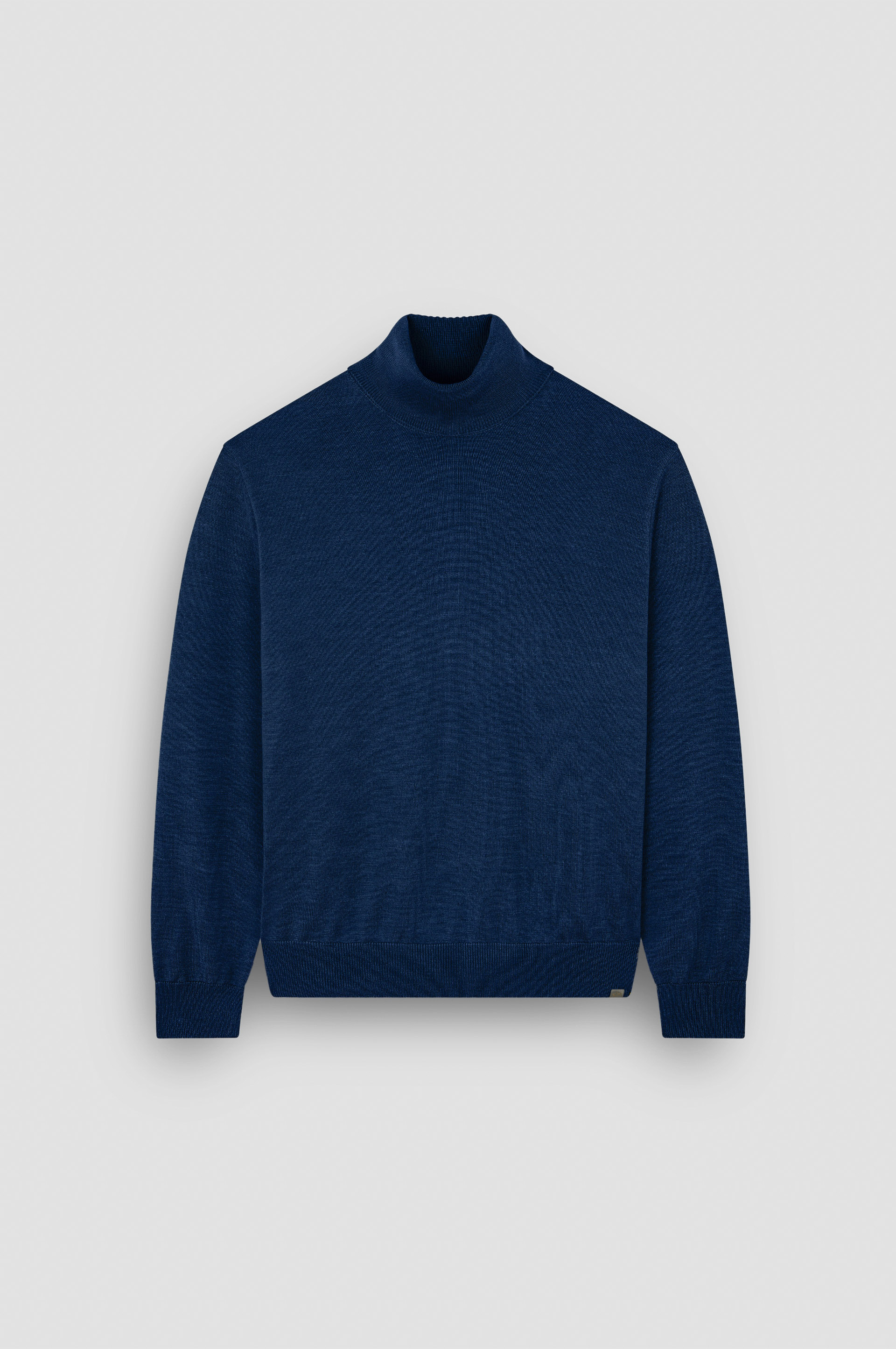 Wool and silk turtleneck sweater image number 1 Wool and silk turtleneck sweater image number 1
