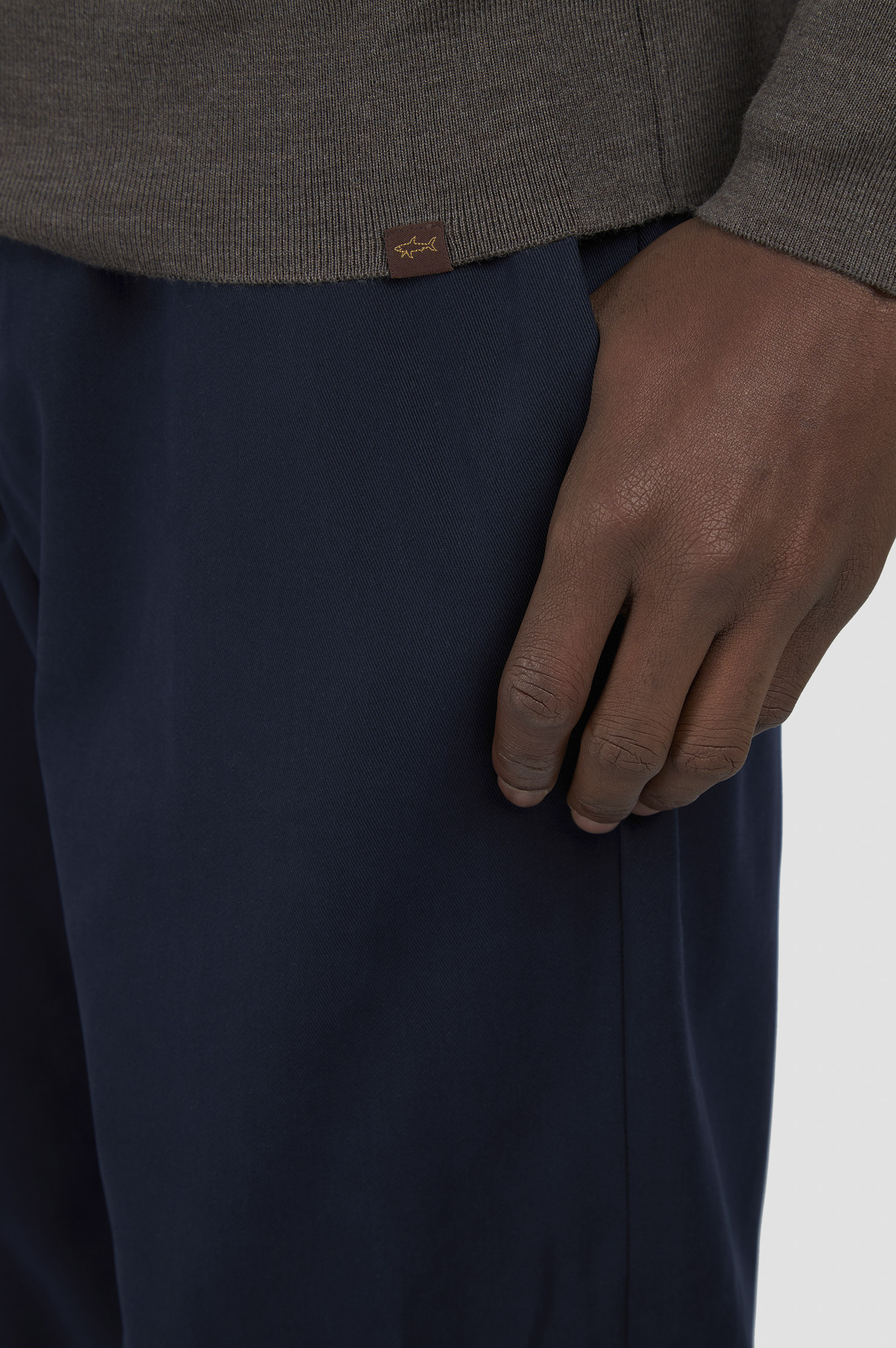 Merino Extrafine half zip sweater image number 4 Merino Extrafine half zip sweater image number 4