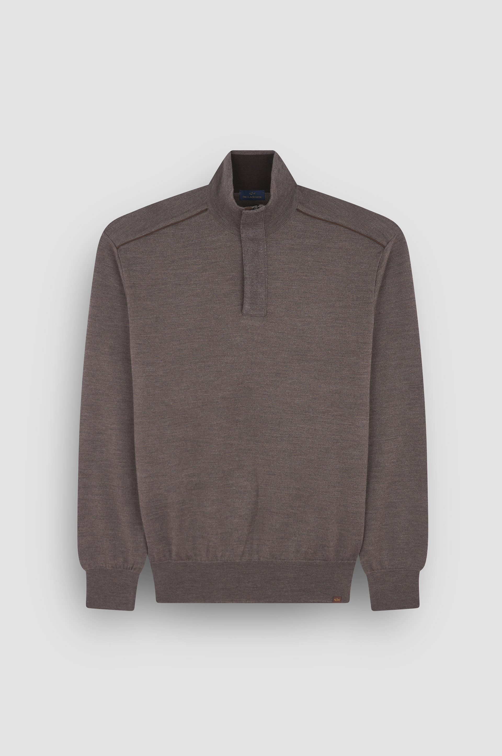 Merino Extrafine half zip sweater image number 1 Merino Extrafine half zip sweater image number 1