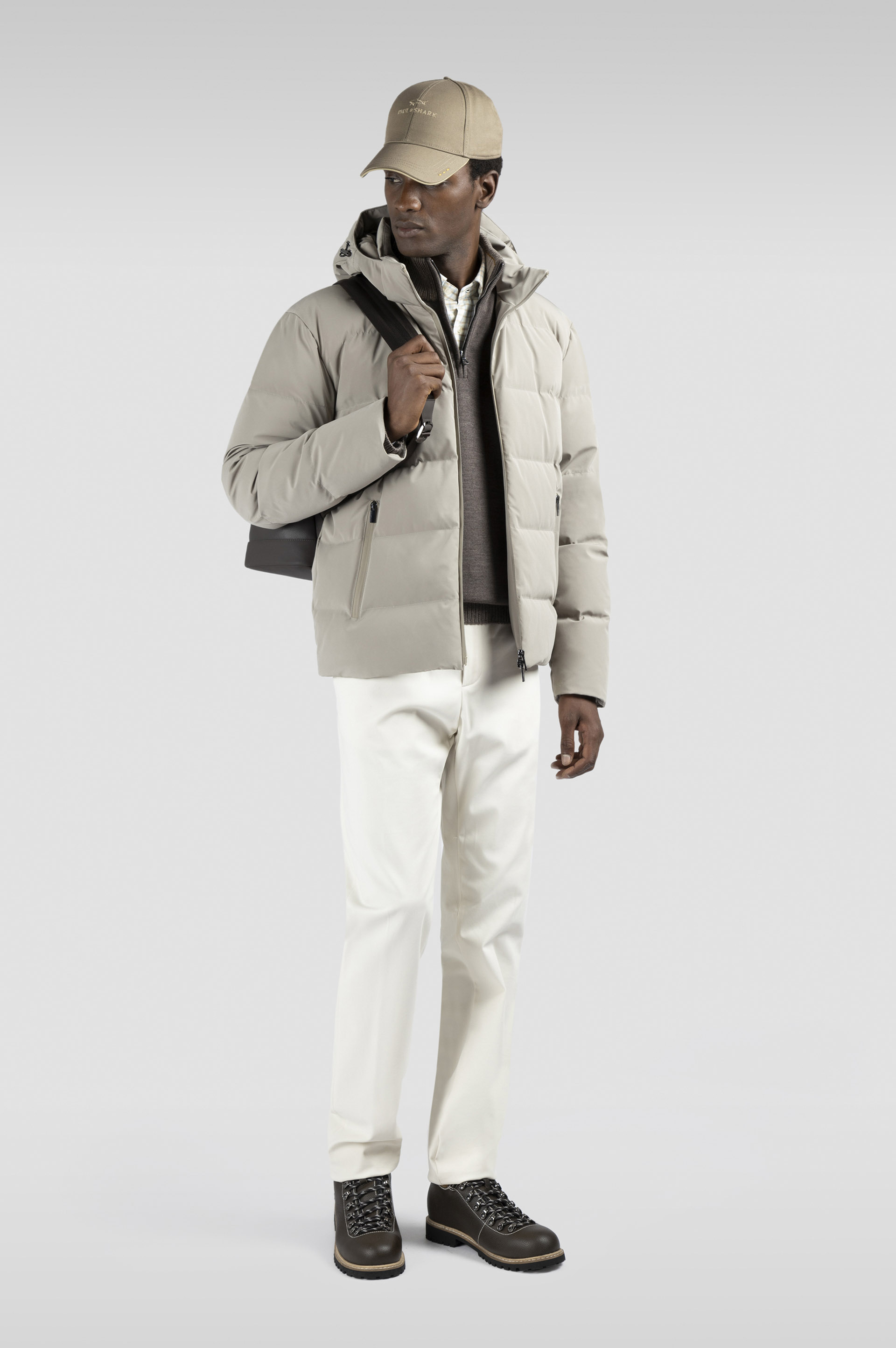 Soft Cool Touch wool half zip sweater image number 2 Soft Cool Touch wool half zip sweater image number 2