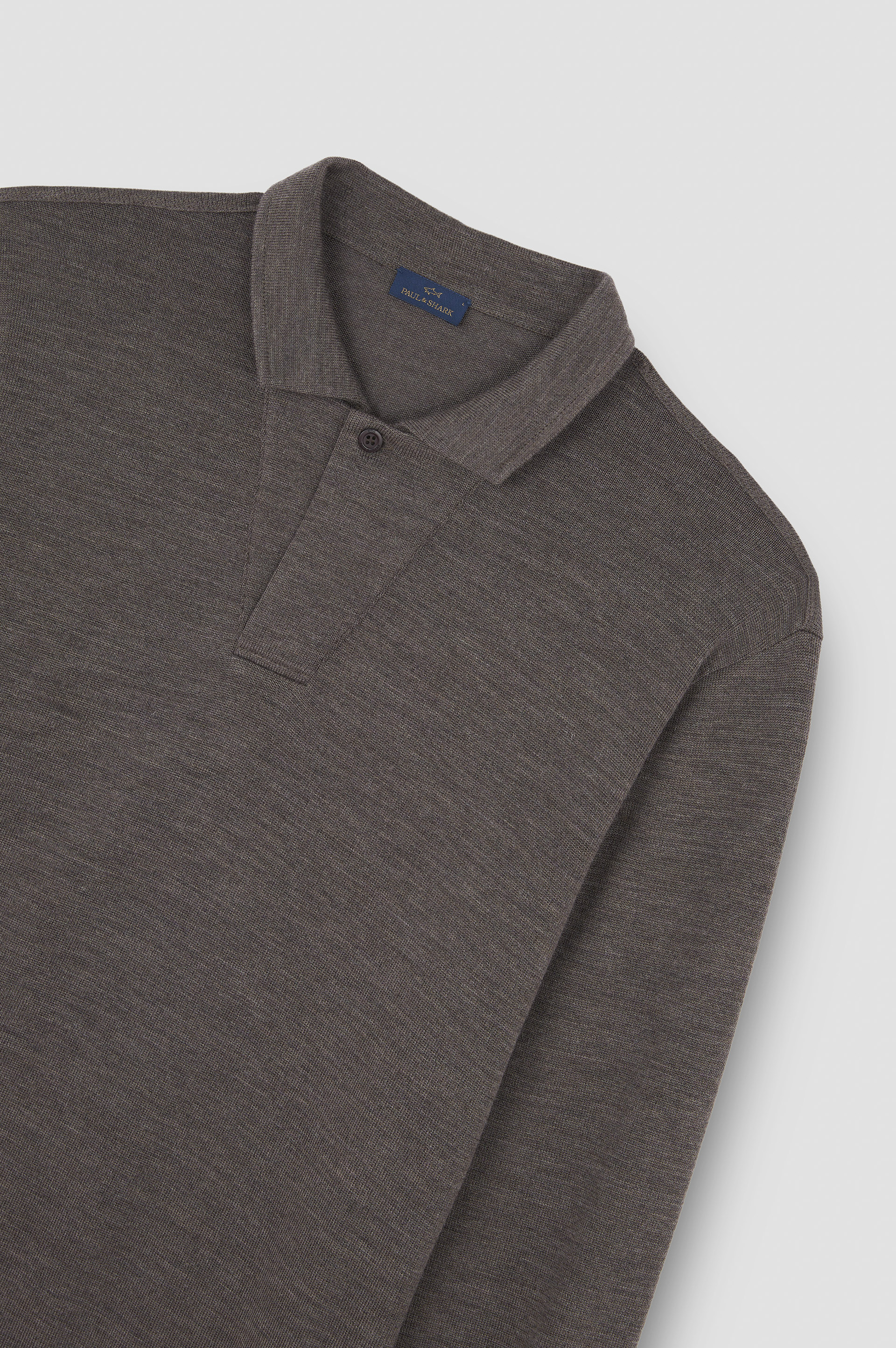 Merino Extrafine polo shirt image number 5 Merino Extrafine polo shirt image number 5