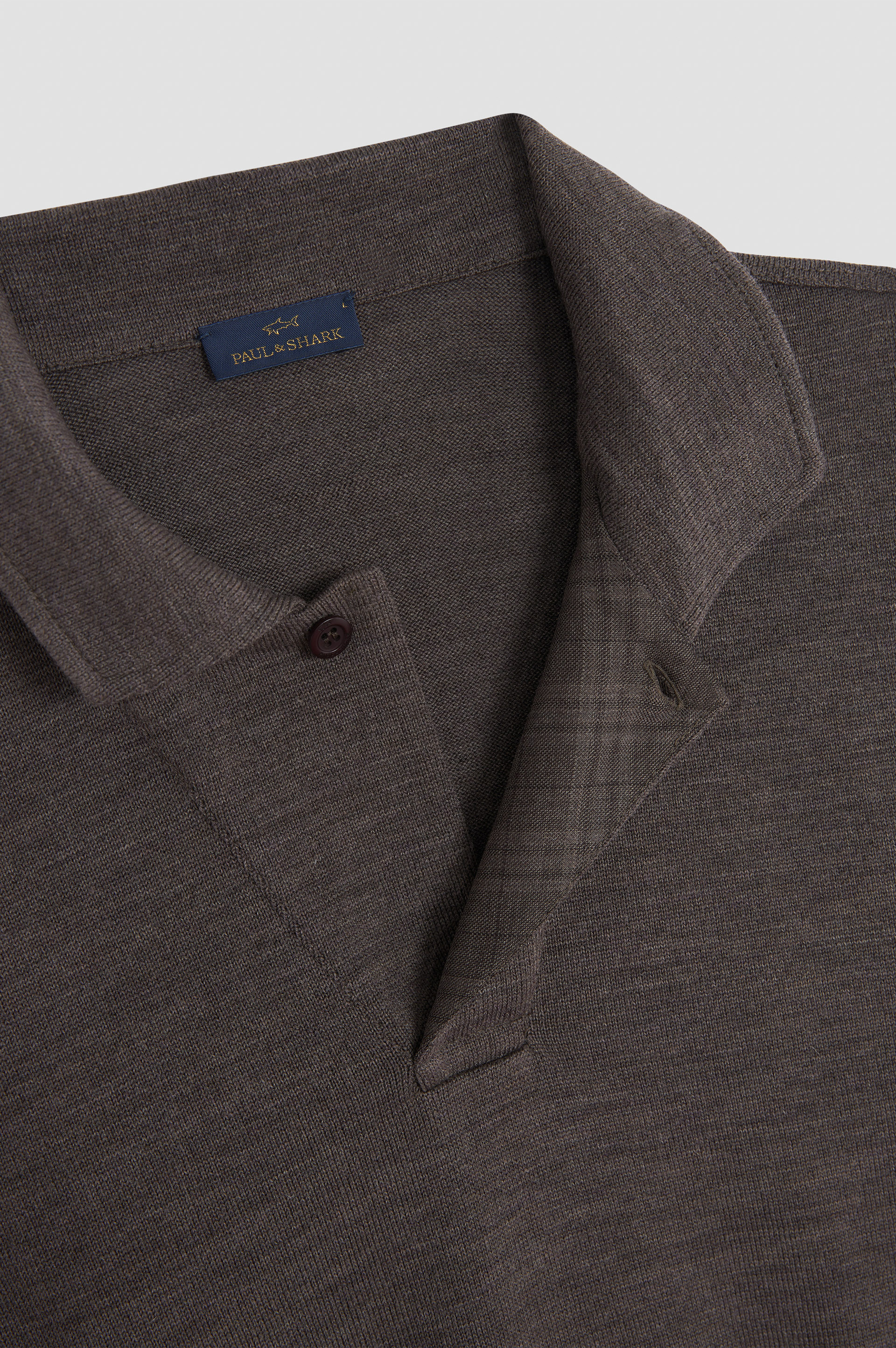 Merino Extrafine polo shirt image number 6 Merino Extrafine polo shirt image number 6