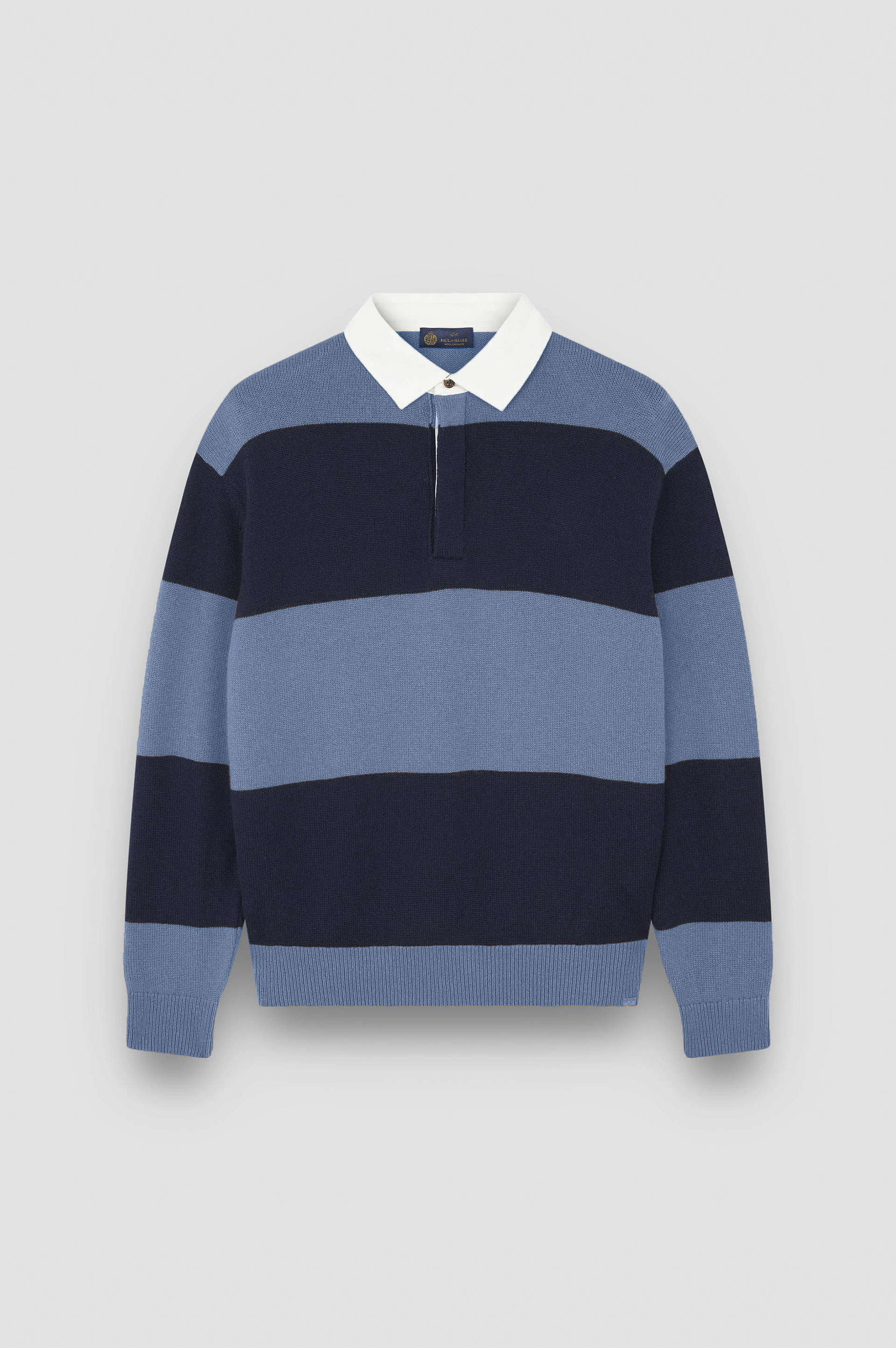 Rugby wool cashmere polo shirt image number 1