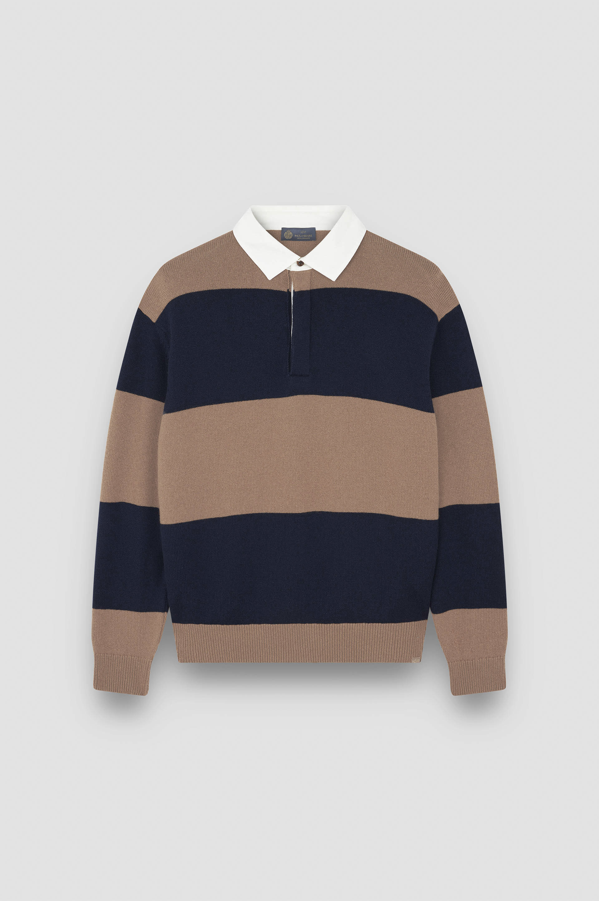 Rugby wool cashmere polo shirt image number 1