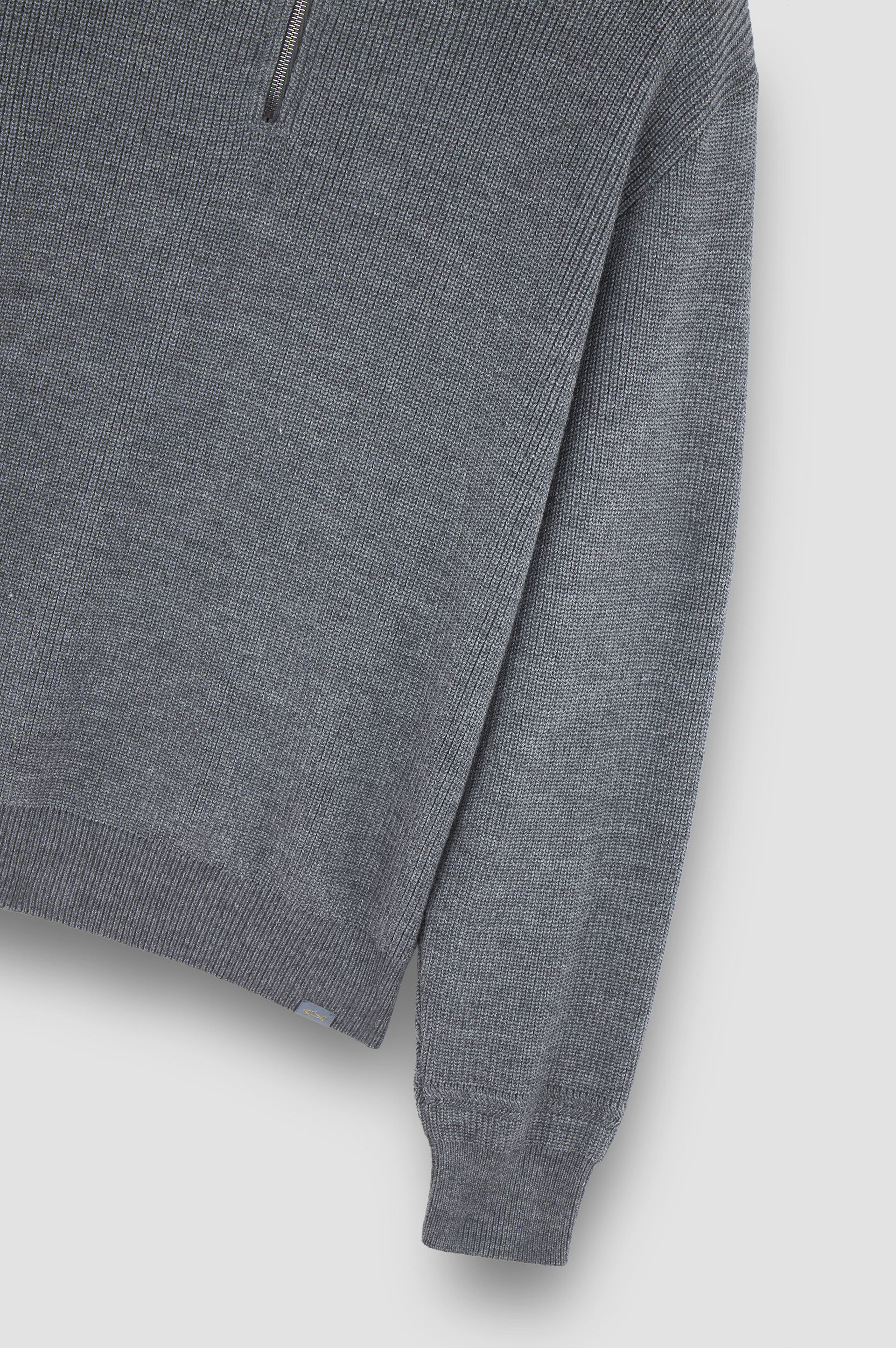 Halbreißverschluss Pullover aus Tech Wool image number 5 Halbreißverschluss Pullover aus Tech Wool image number 5