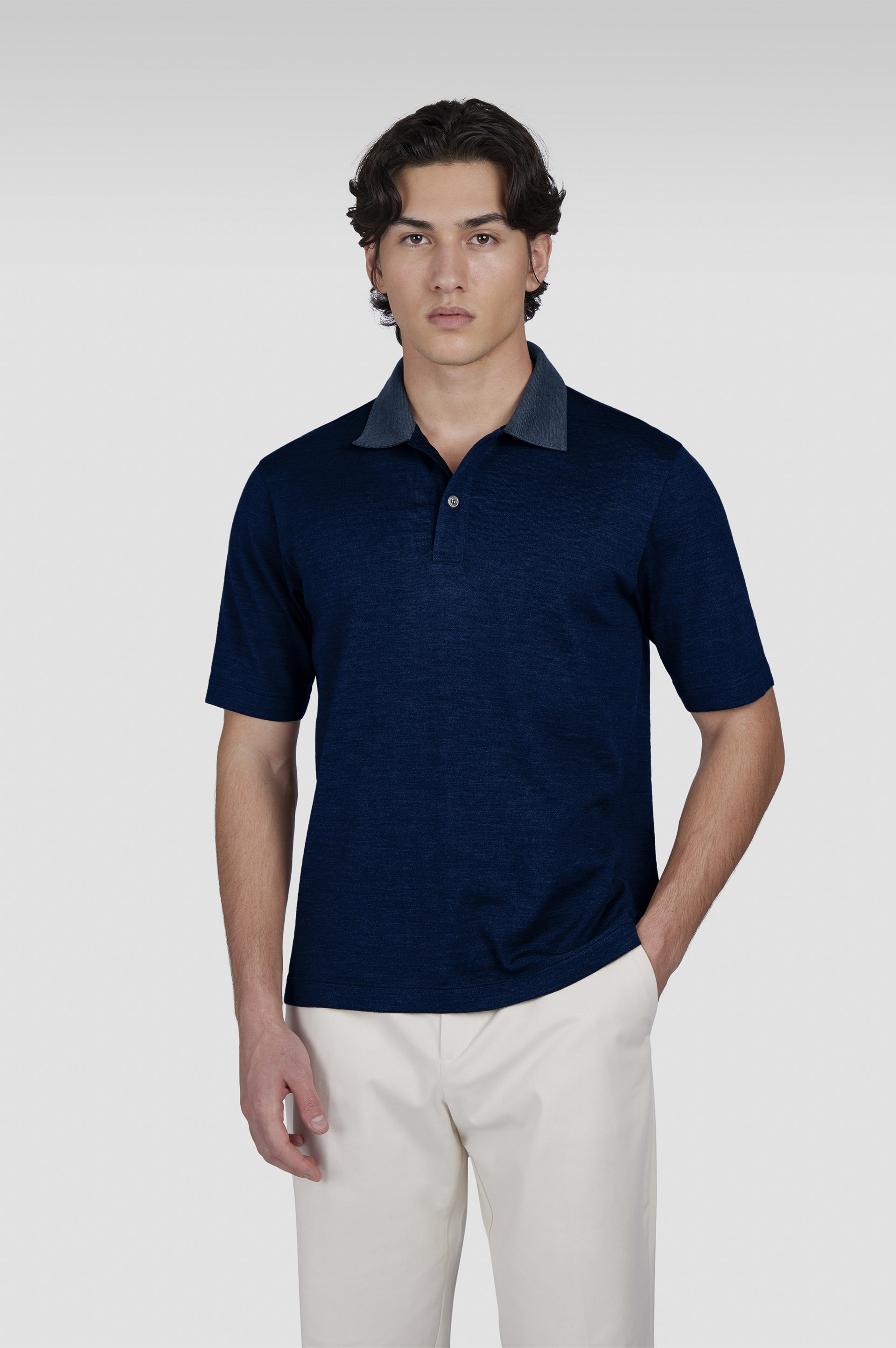 Merino Extrafine polo shirt image number 0