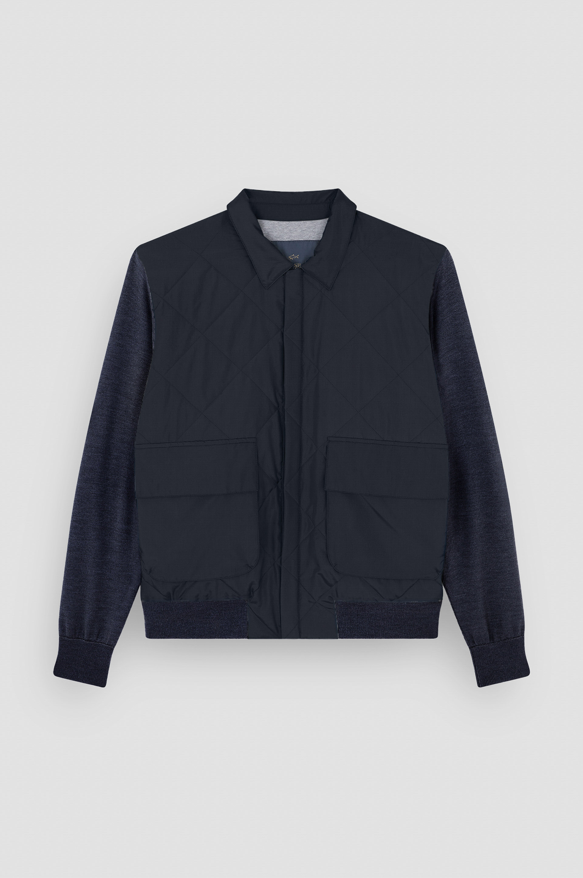 Hybrid-Reißverschlusshemdjacke aus Wolle, Seide und Typhoon® Silk image number 1 Hybrid-Reißverschlusshemdjacke aus Wolle, Seide und Typhoon® Silk image number 1