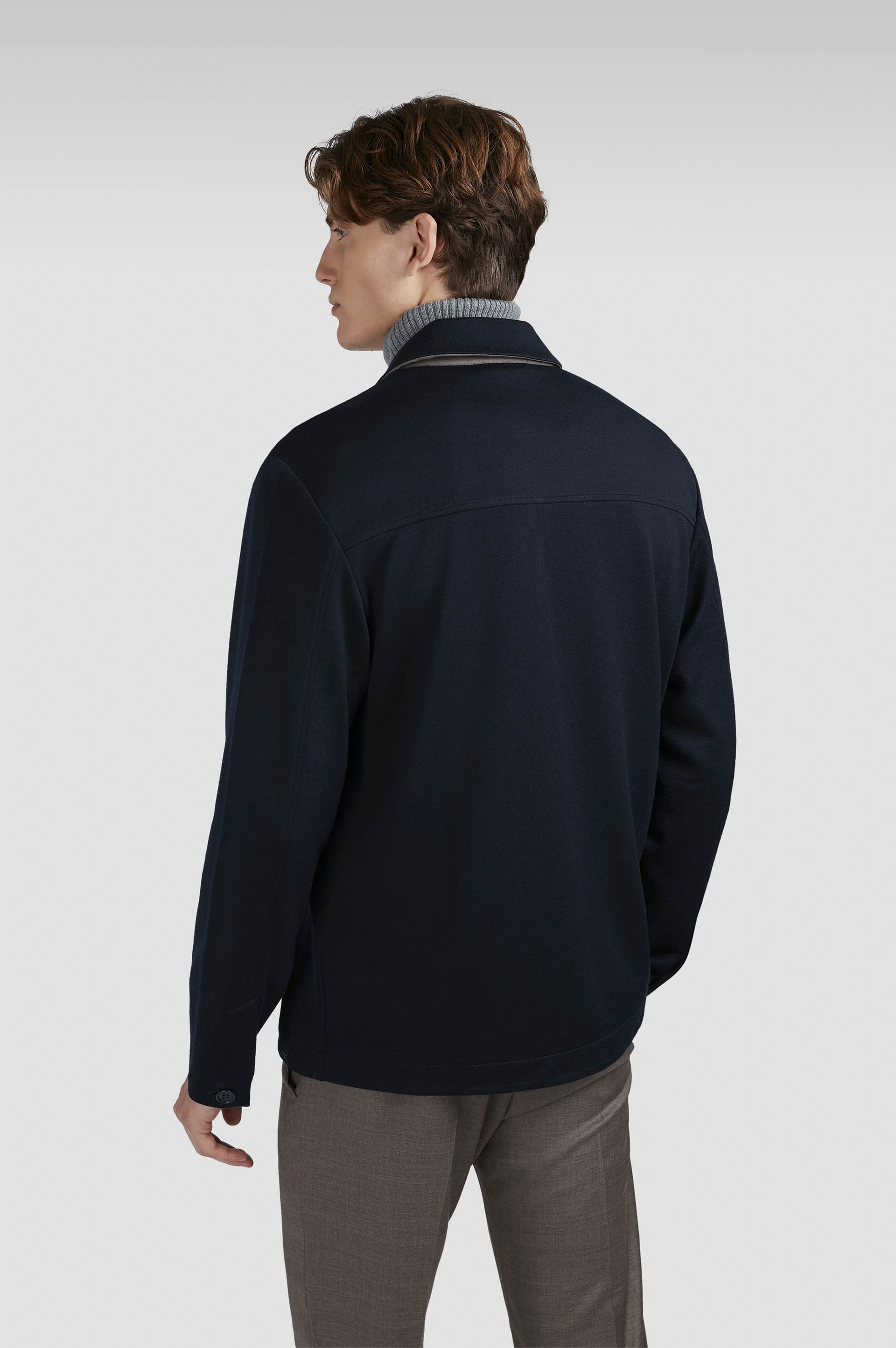 Merino Extrafine wool Overshirt image number 3 Merino Extrafine wool Overshirt image number 3