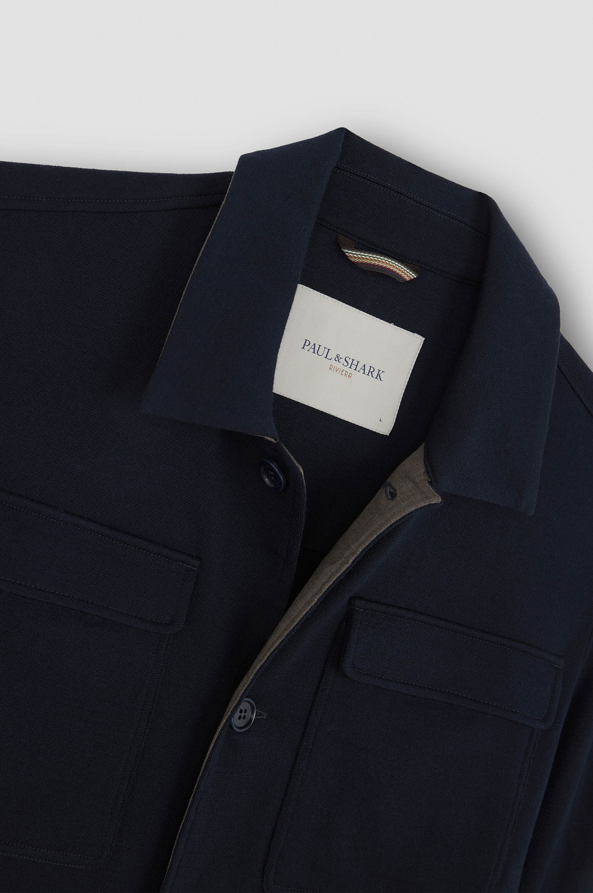 Merino Extrafine wool Overshirt image number 5 Merino Extrafine wool Overshirt image number 5