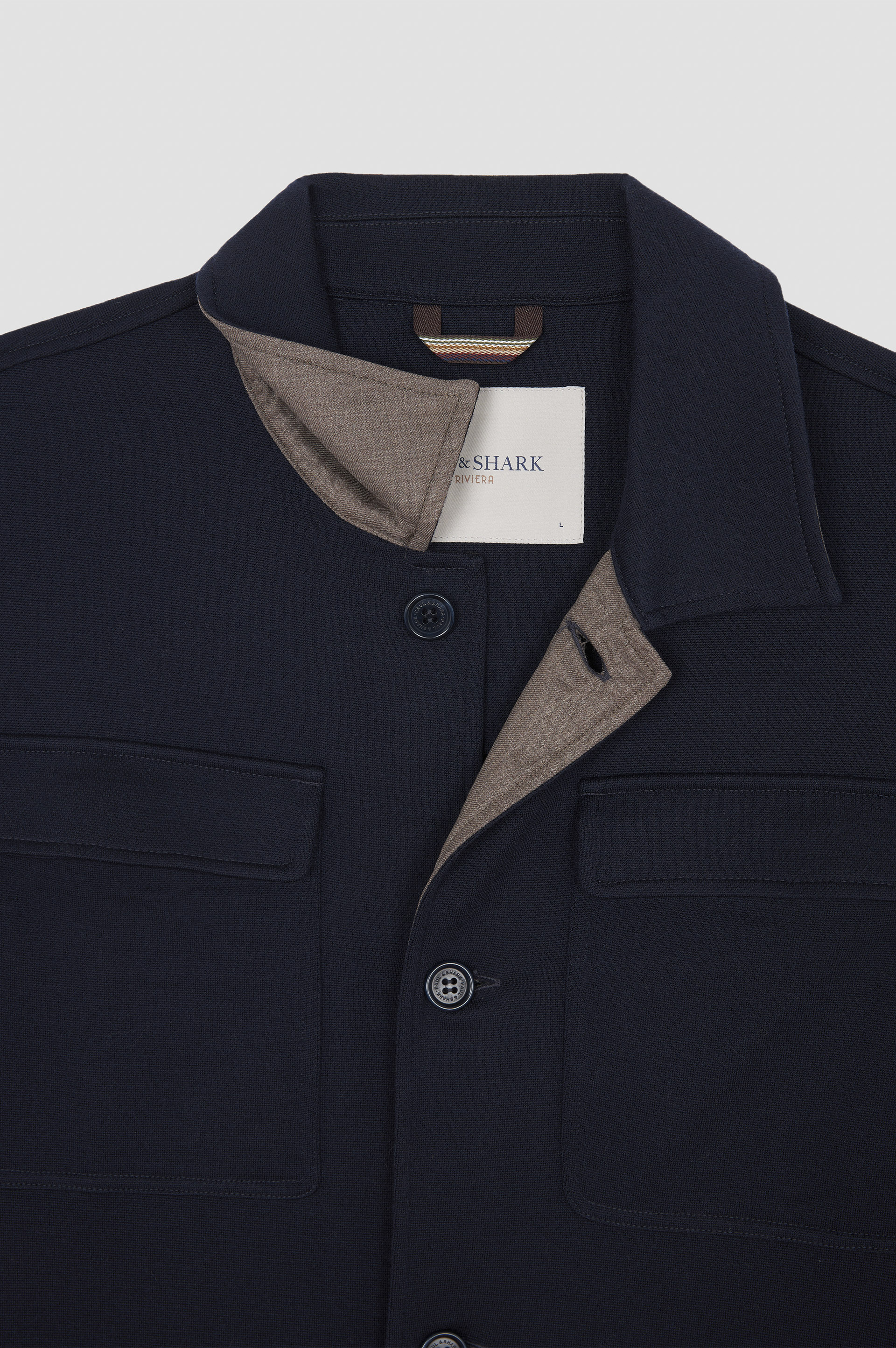 Merino Extrafine wool Overshirt image number 6 Merino Extrafine wool Overshirt image number 6
