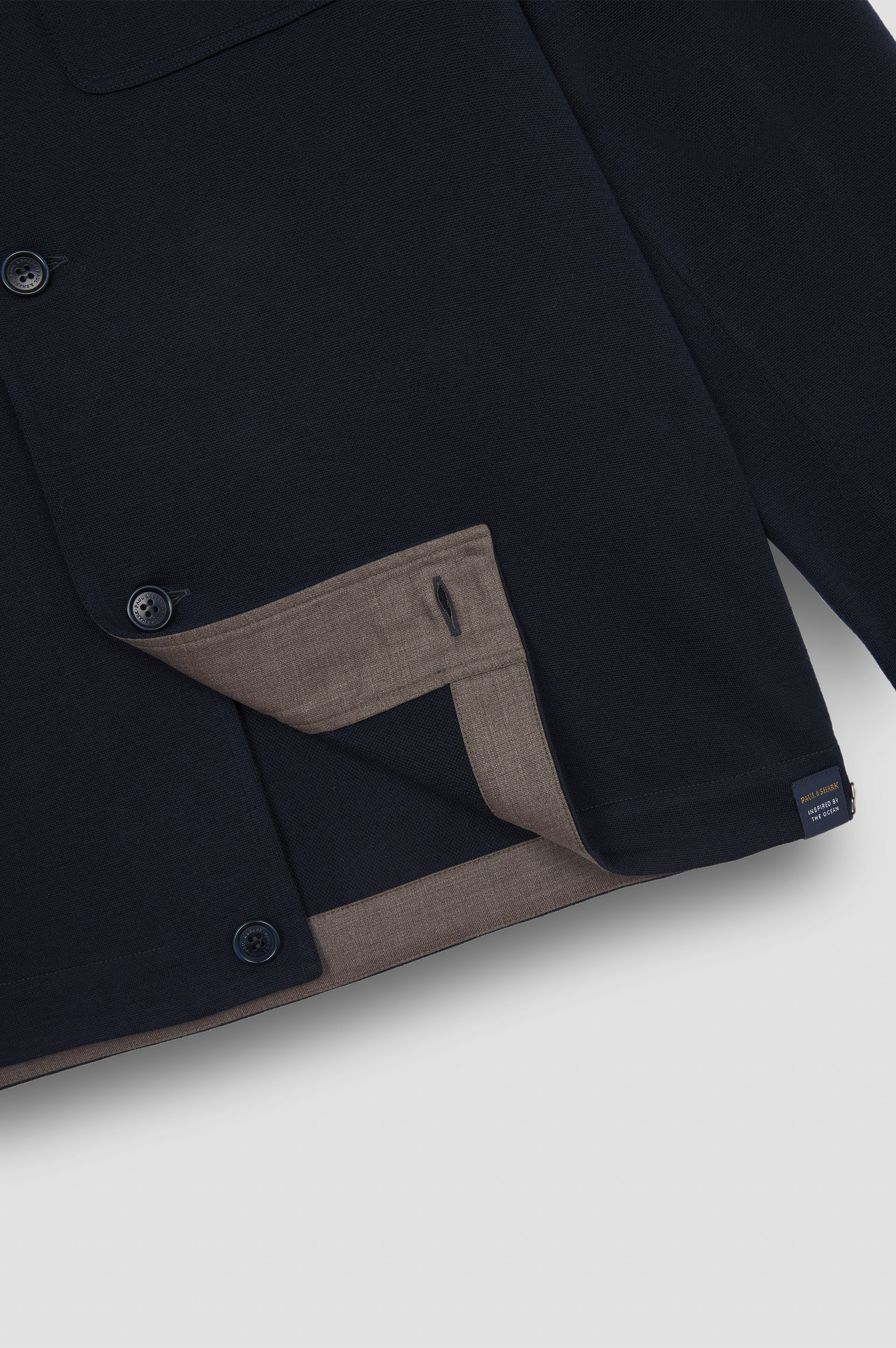 Merino Extrafine wool Overshirt image number 7 Merino Extrafine wool Overshirt image number 7