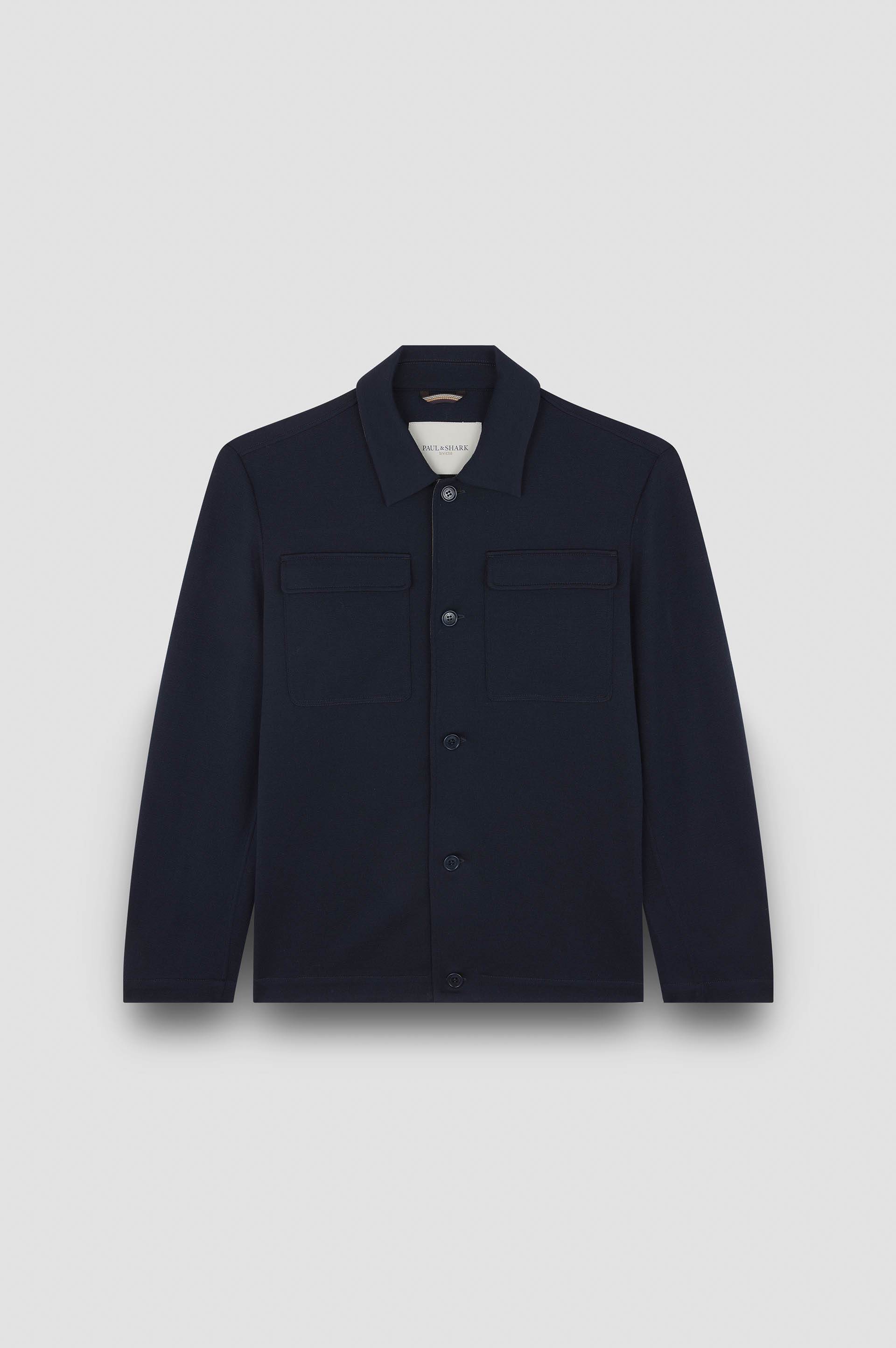 Merino Extrafine wool Overshirt image number 1 Merino Extrafine wool Overshirt image number 1