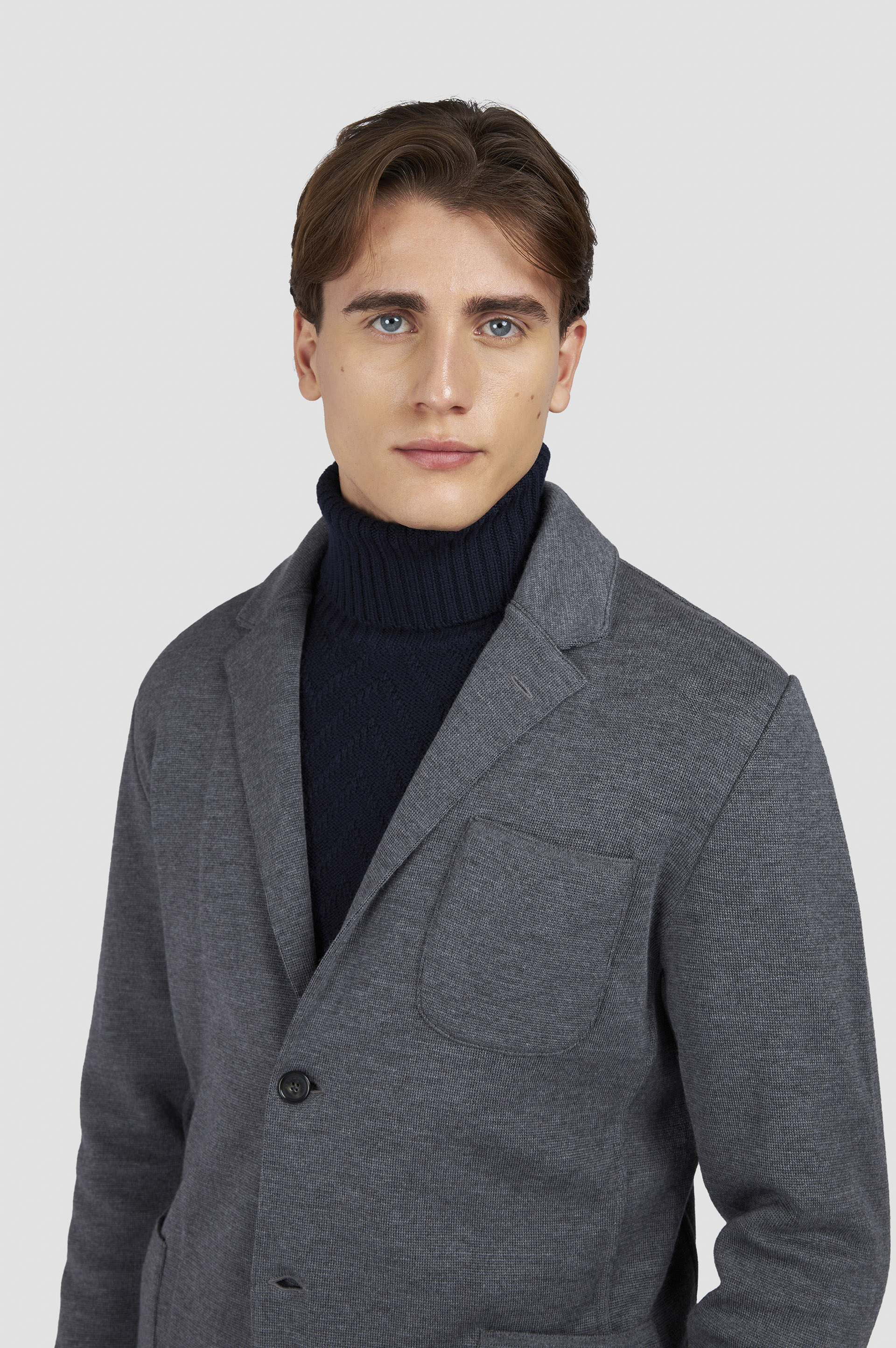 Merino Extrafine wool jacket image number 4 Merino Extrafine wool jacket image number 4
