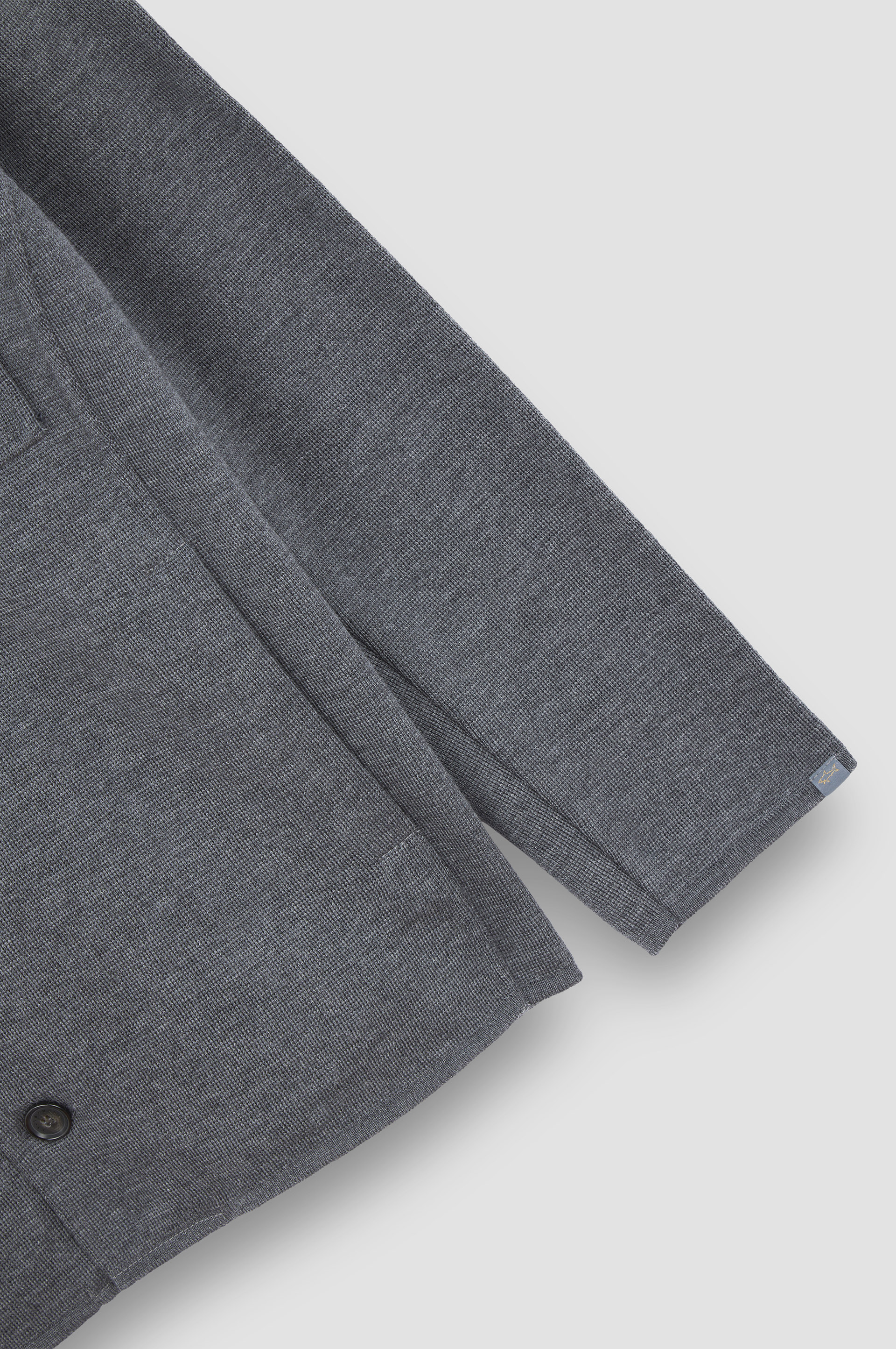 Merino Extrafine wool overshirt image number 6 Merino Extrafine wool overshirt image number 6