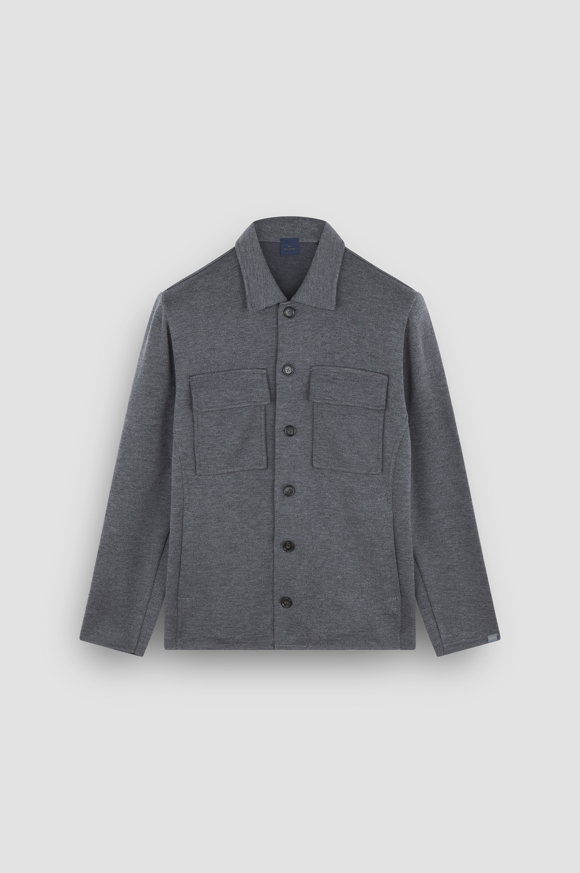 Merino Extrafine wool overshirt image number 1 Merino Extrafine wool overshirt image number 1
