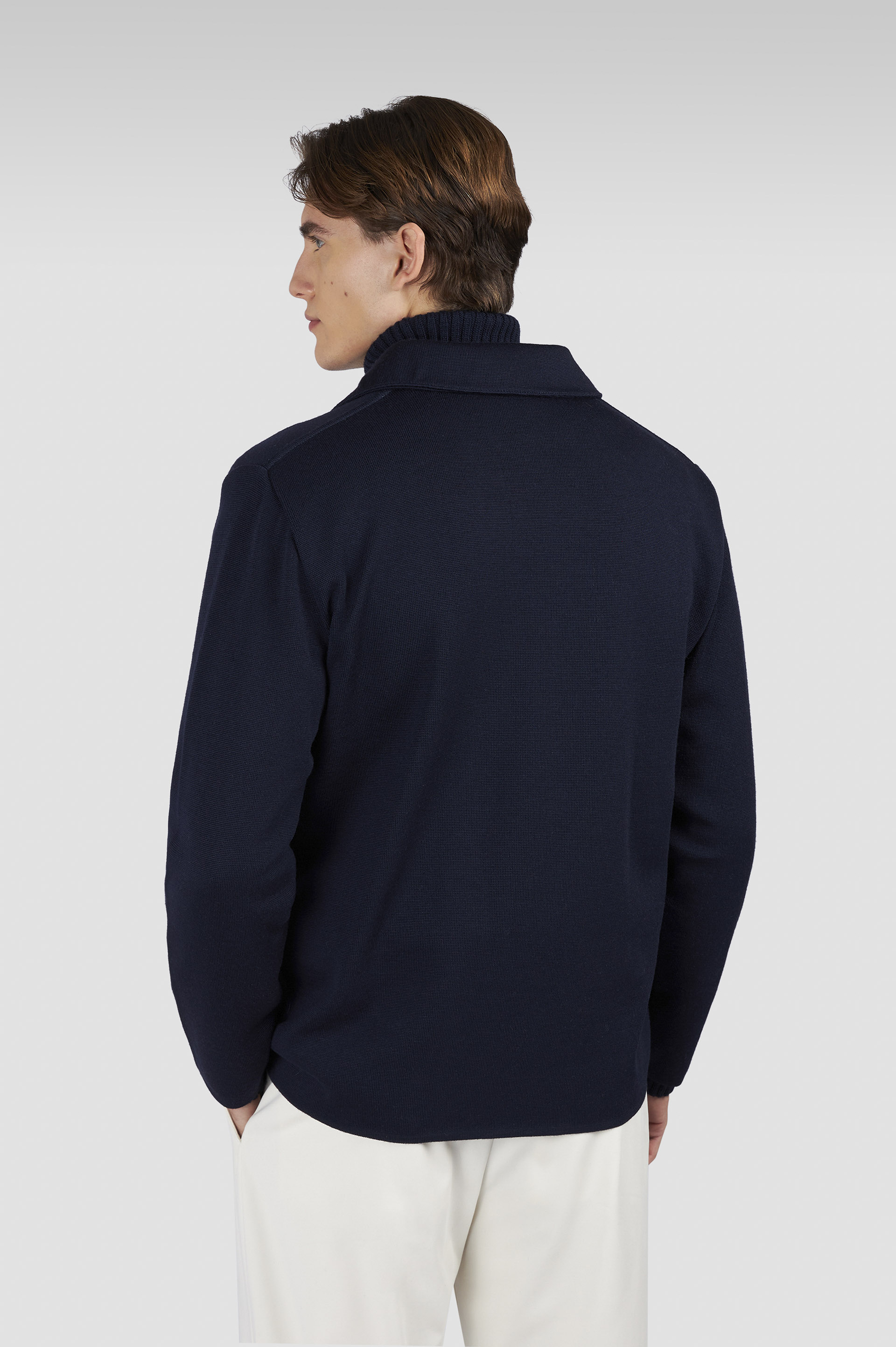 Merino Extrafinewool double-breasted jacket image number 3 Merino Extrafinewool double-breasted jacket image number 3