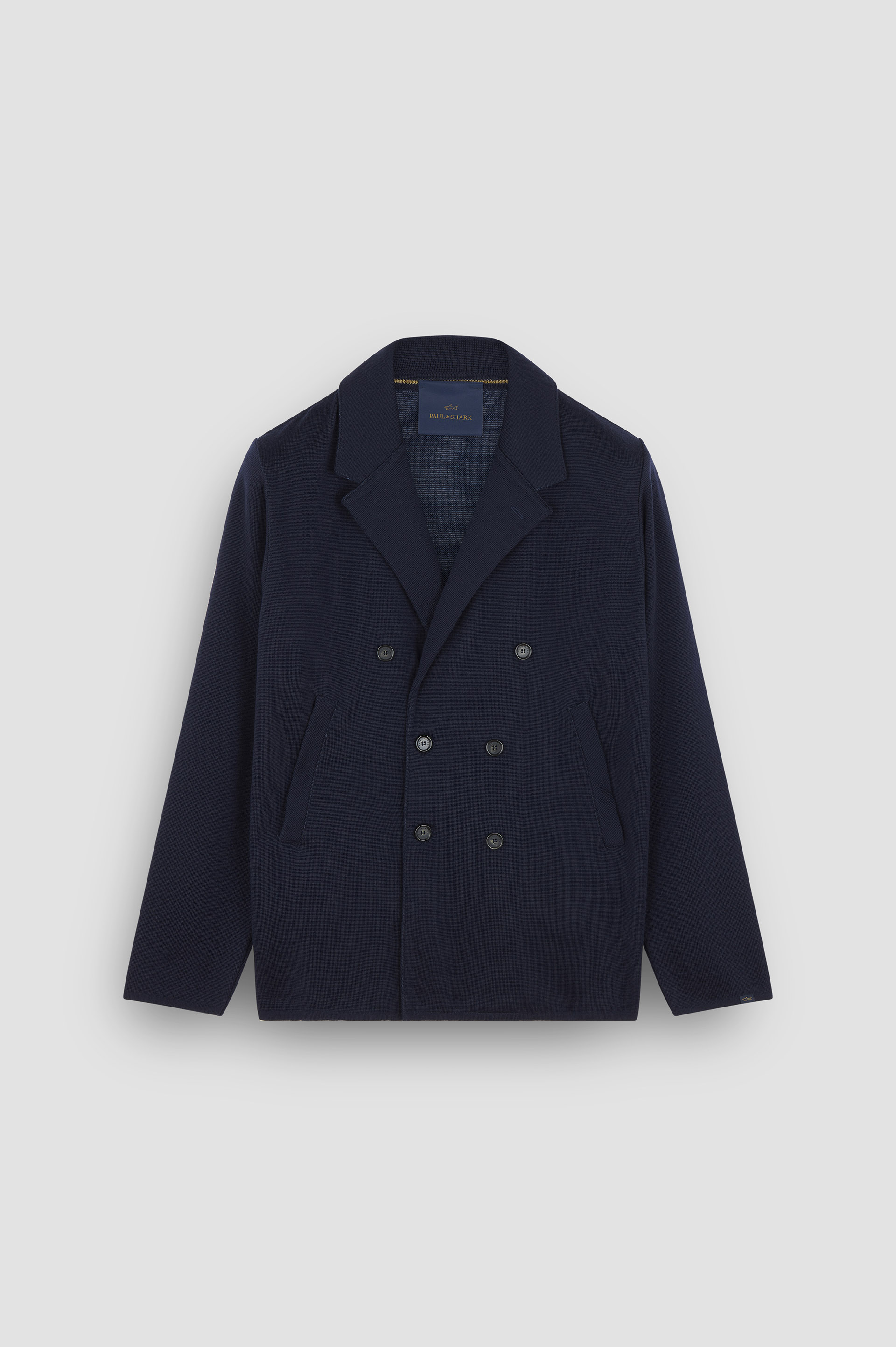 Merino Extrafinewool double-breasted jacket image number 1 Merino Extrafinewool double-breasted jacket image number 1