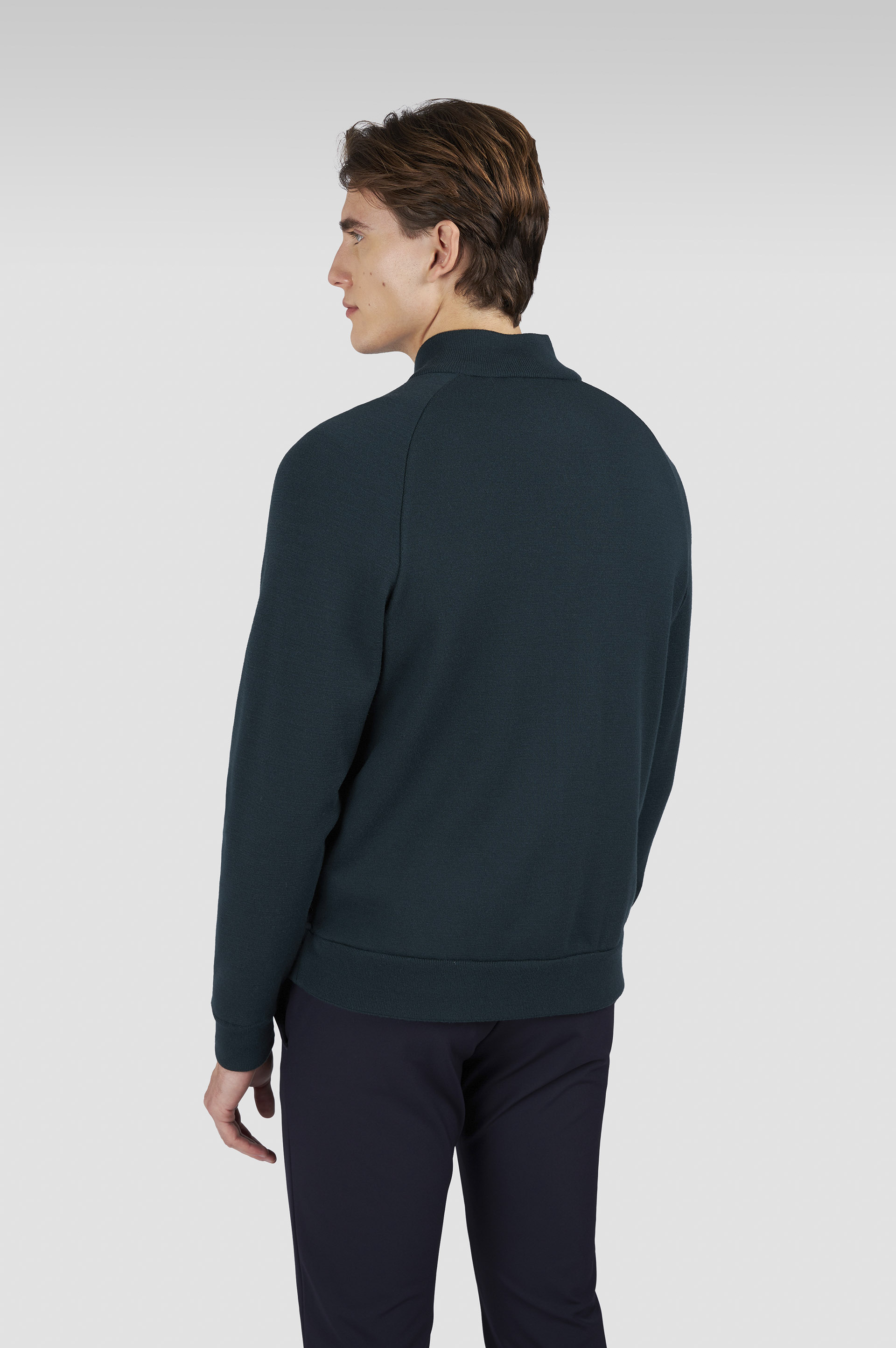 Hybrid-Zip-up-Cardigan aus Soft Cool Touch-Wolle und Typhoon® Platinum image number 3 Hybrid-Zip-up-Cardigan aus Soft Cool Touch-Wolle und Typhoon® Platinum image number 3