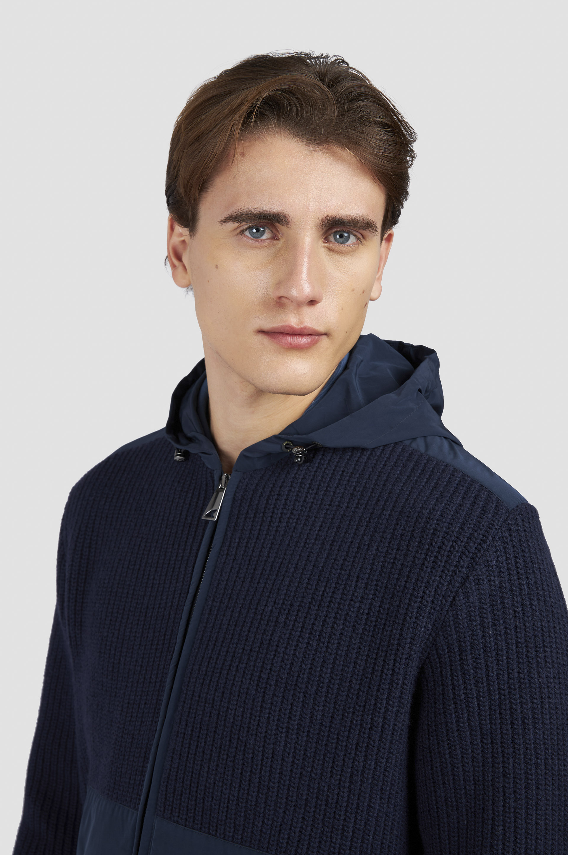 Sweat en Re-Wool avec détails Re-130 High Density image number 4